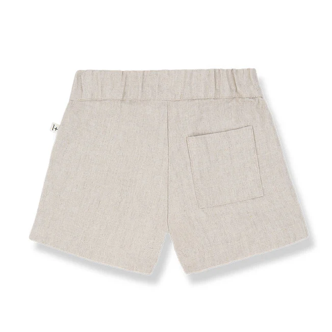 1+ In The Family Beige Colomers Baby Bermuda - Image 2