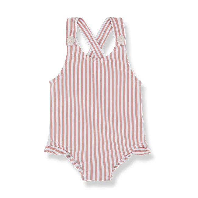 1+ in the Family  Coral Filippa Baby Swimsuit