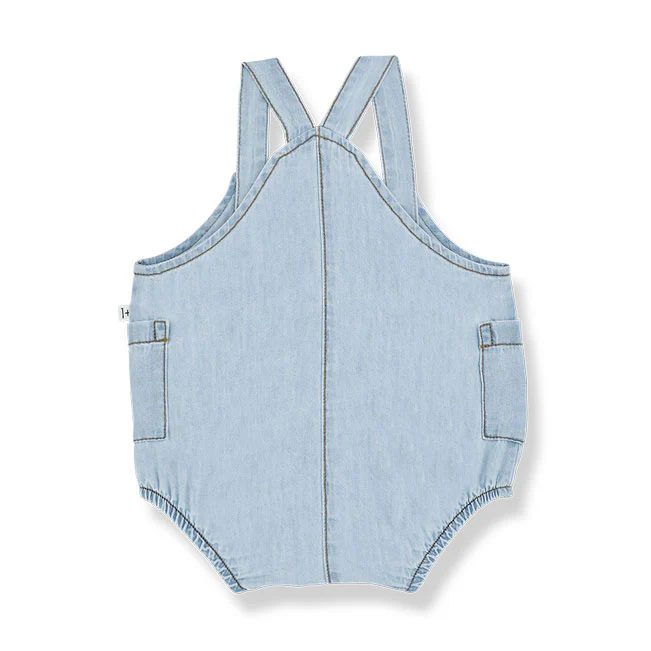 1+ in the Family  Denim Giorgio Romper - Image 2