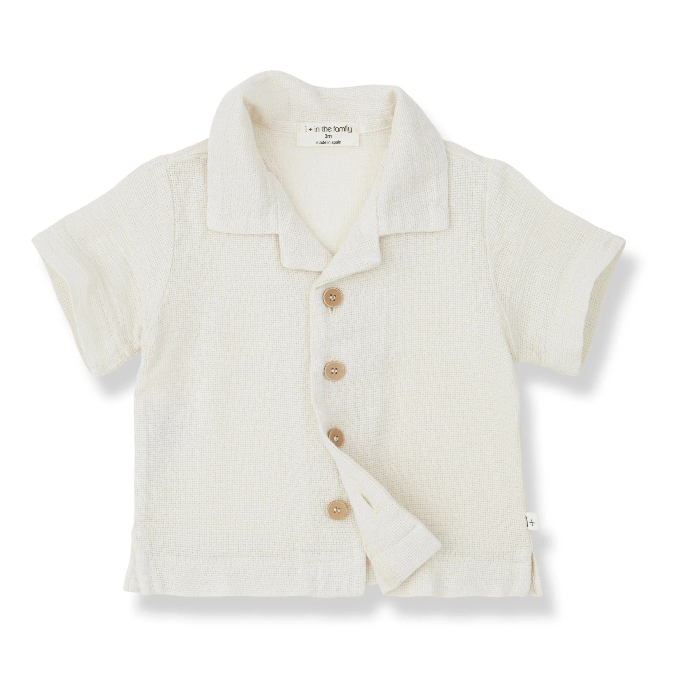 1+ In The Family Ivory David Short Sleeve Shirt