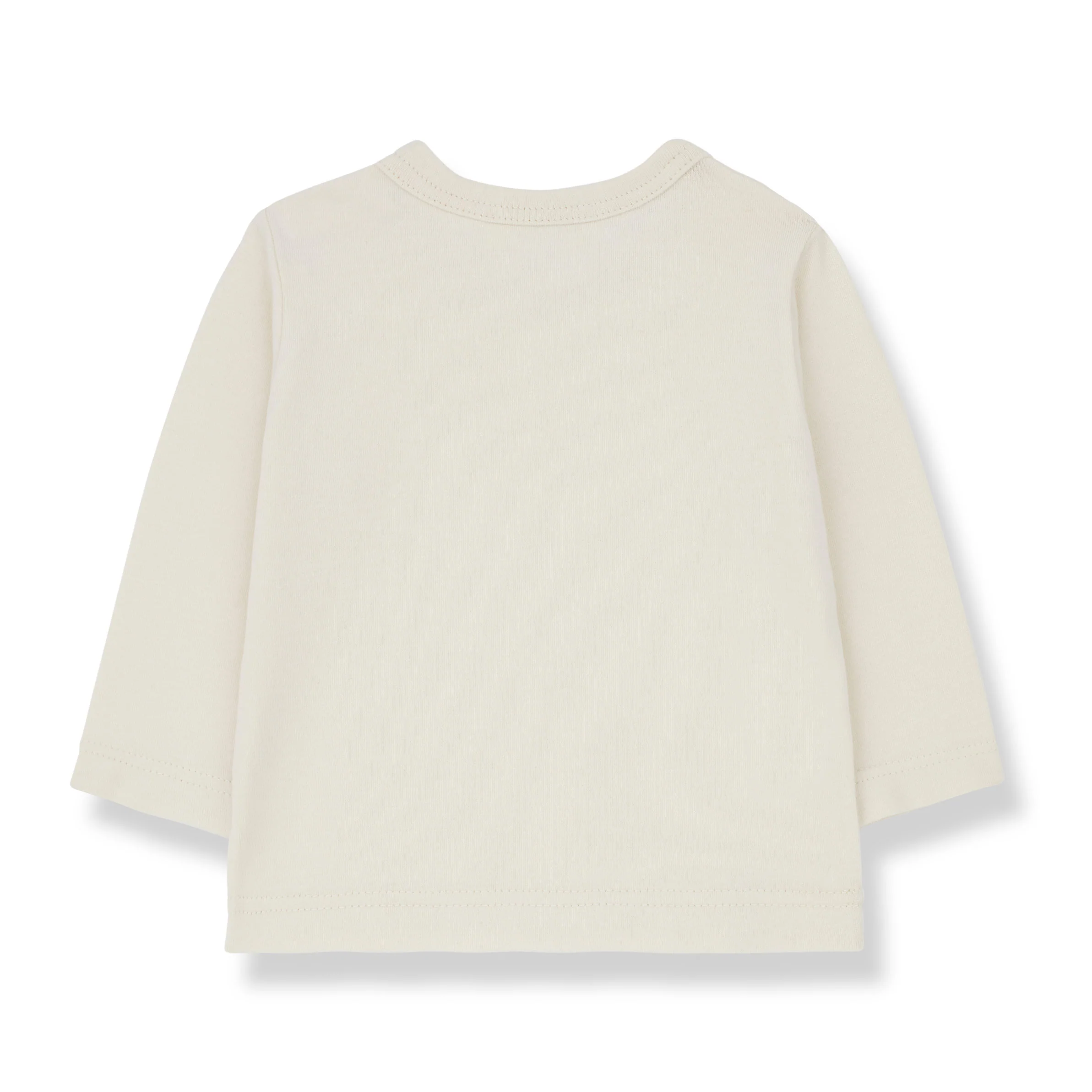 1+ In The Family Ivory Noelle Long Sleeve T-Shirt - Image 2