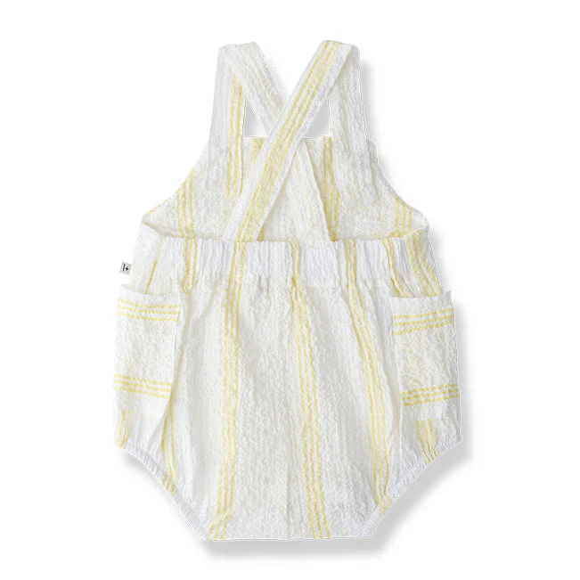 1+ In The Family Lemon Portitxol Romper - Image 2