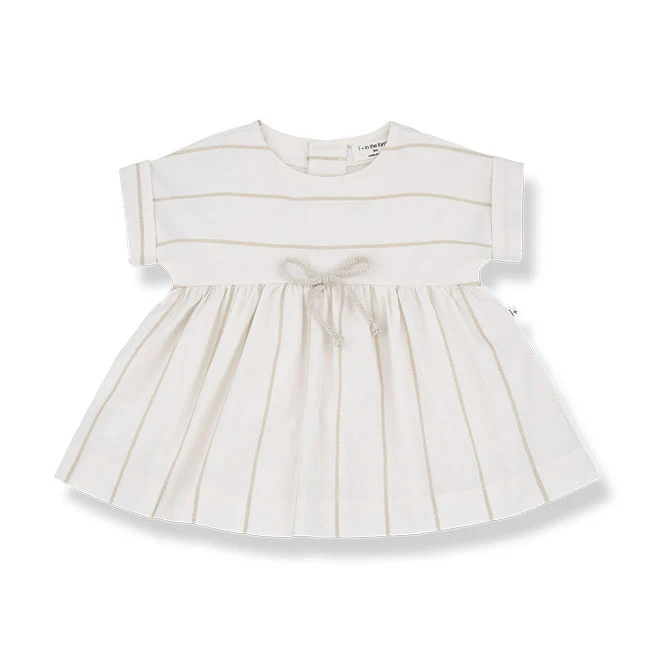1+ in the Family  Off White Agnes Baby Blouse