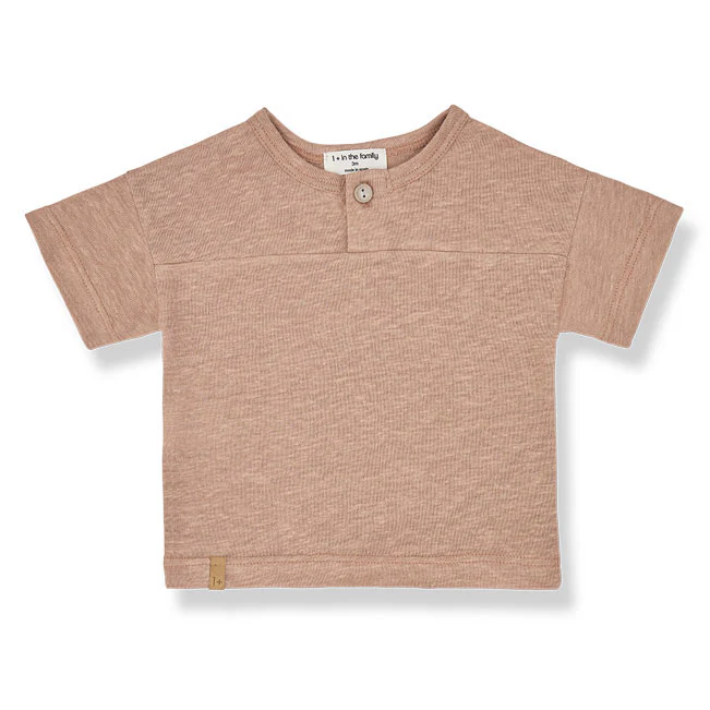 1+ in the Family  Tuscany Rafa Henley Baby Shirt