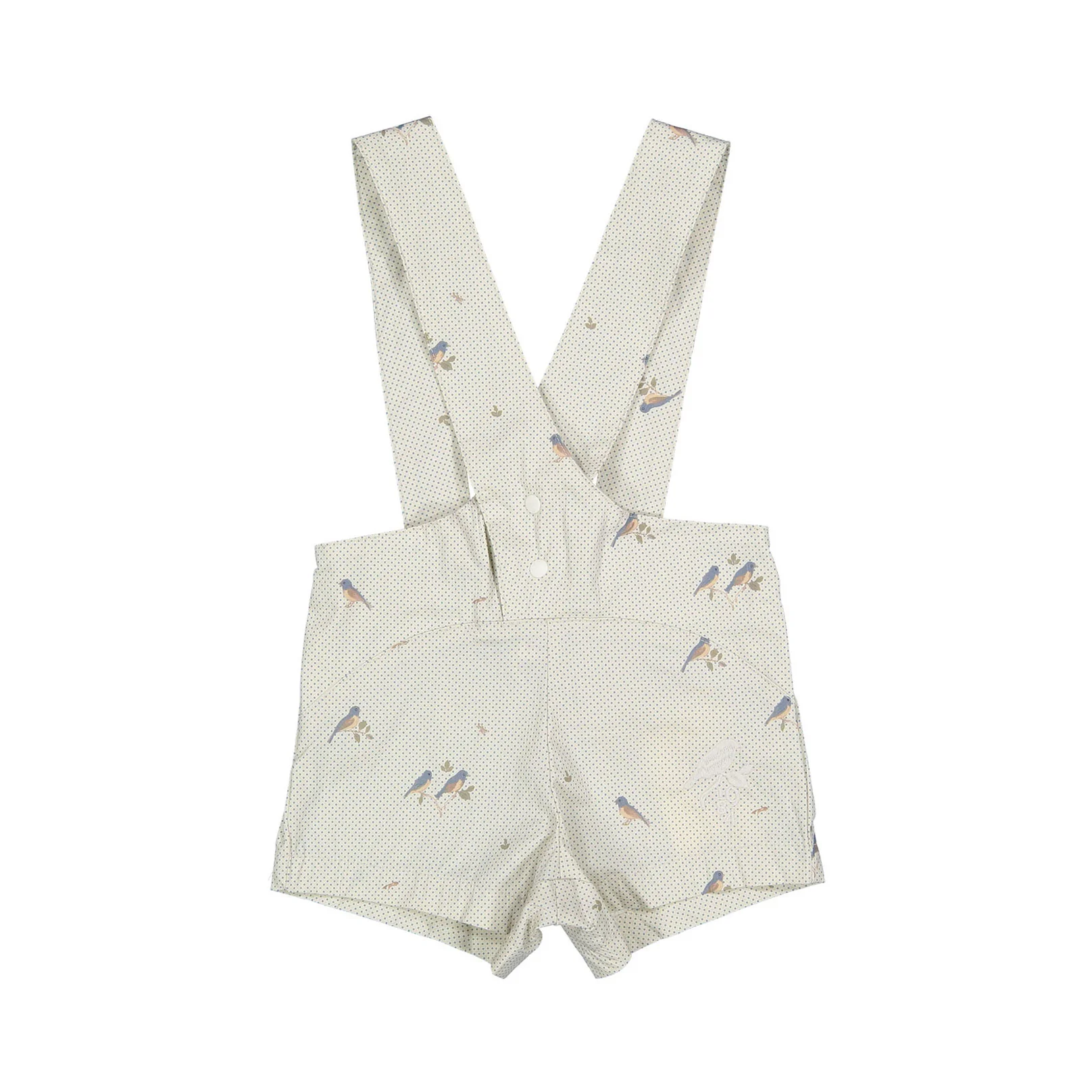 1984 Bird Printed Romper