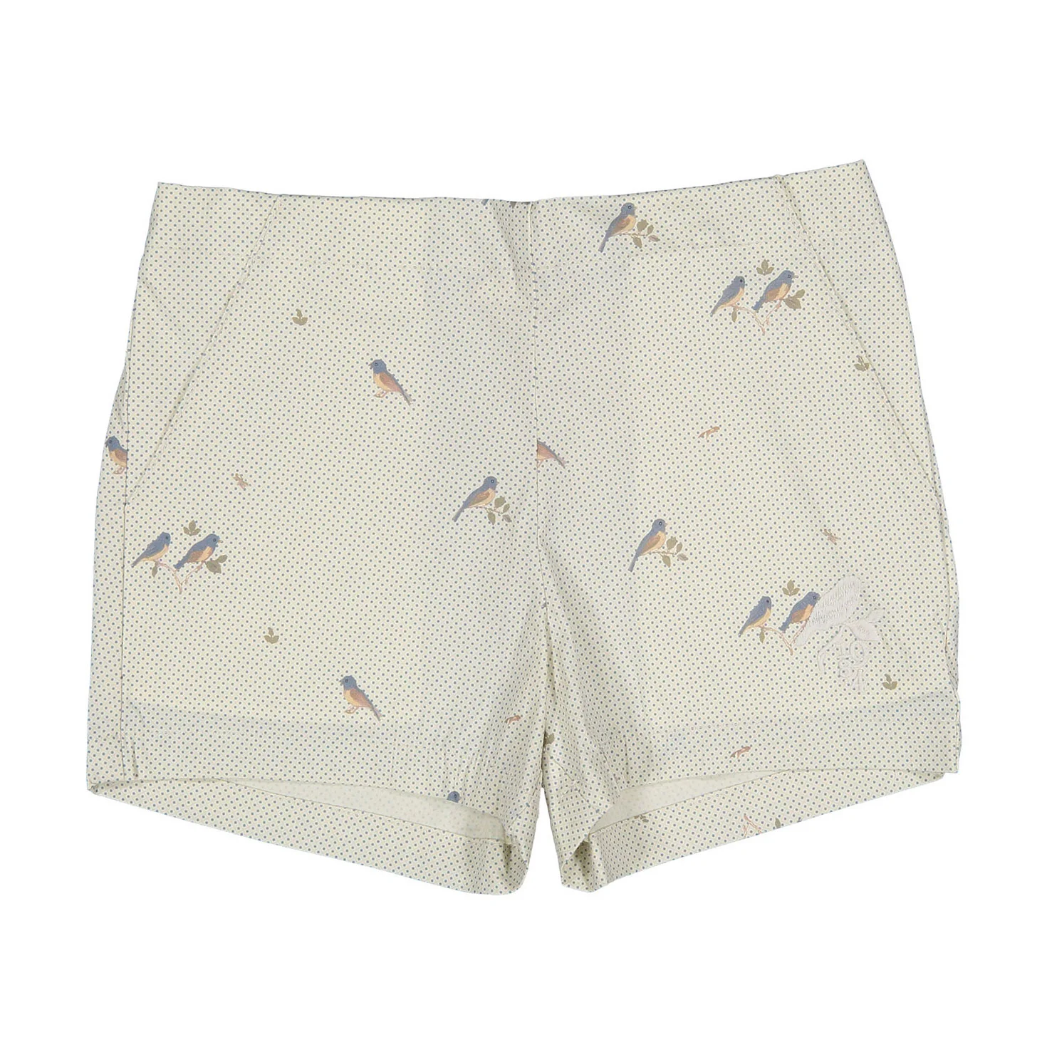 1984 Bird Printed Shorts