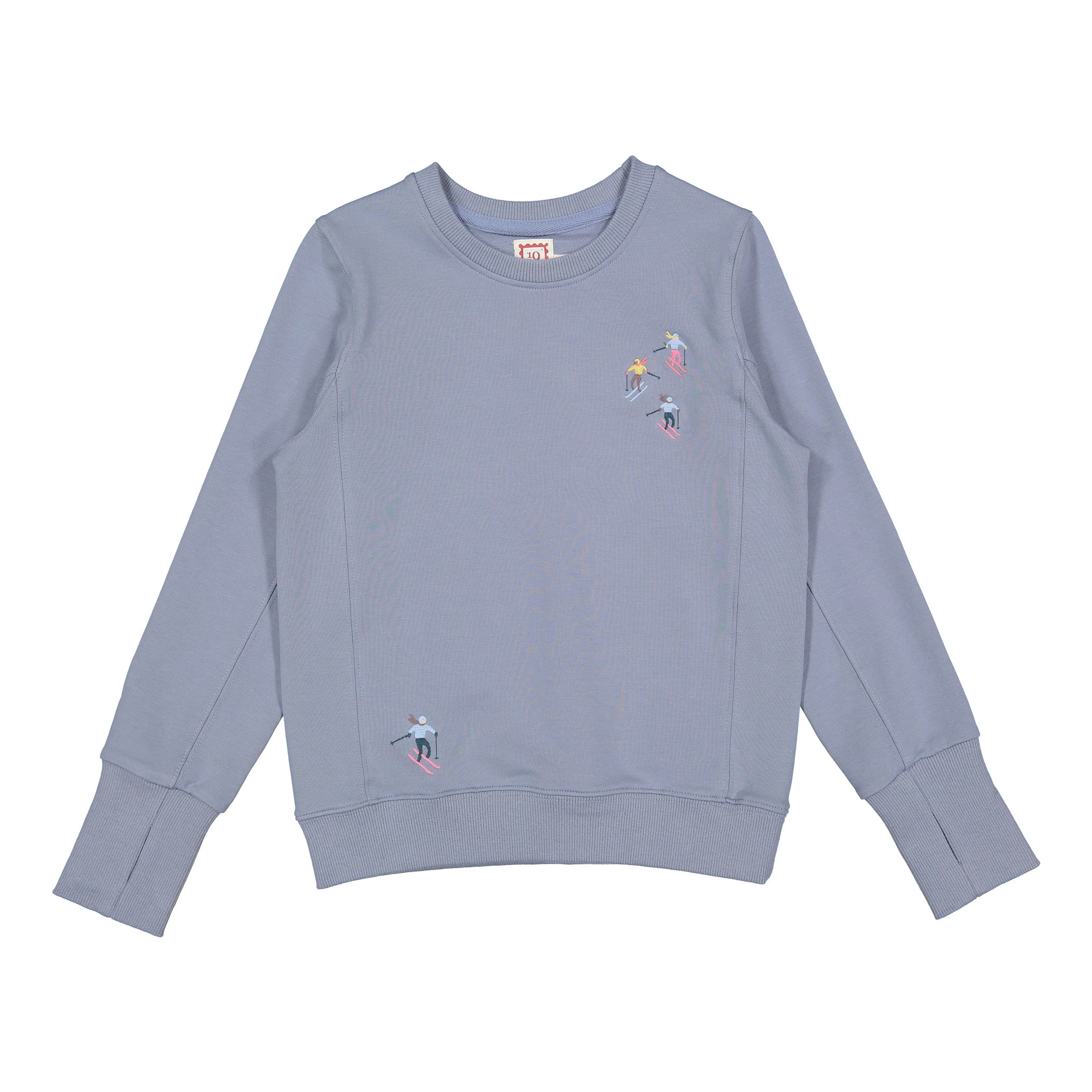 1984 Blue Ski Embroidery Sweatshirt