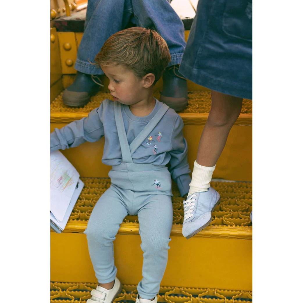 1984 Blue Ski Embroidery Sweatshirt - Image 3