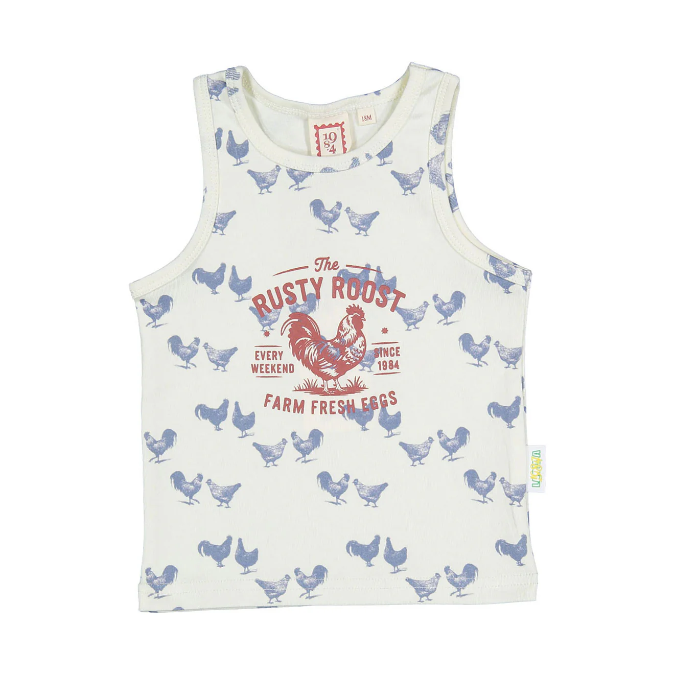 1984 Chicken Print Tank