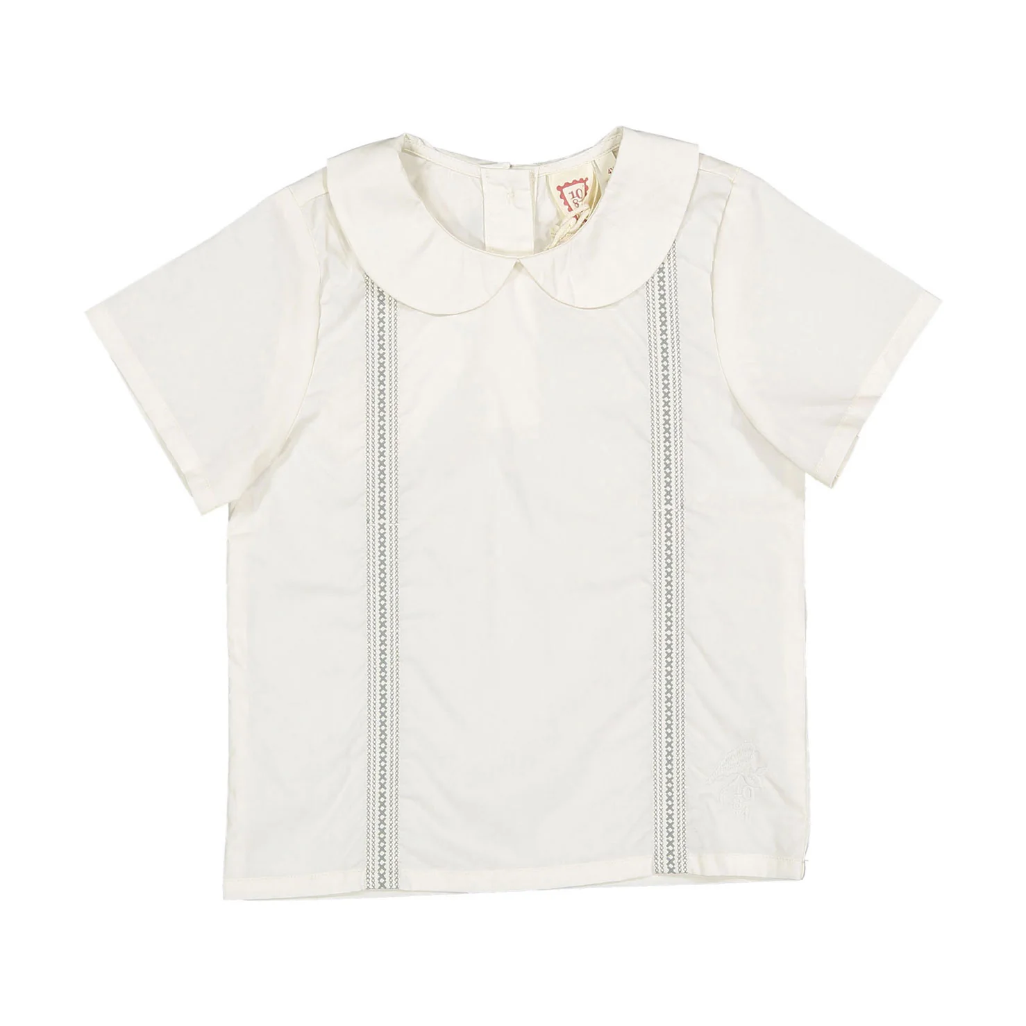 1984 Cream Cross Stitch Shirt
