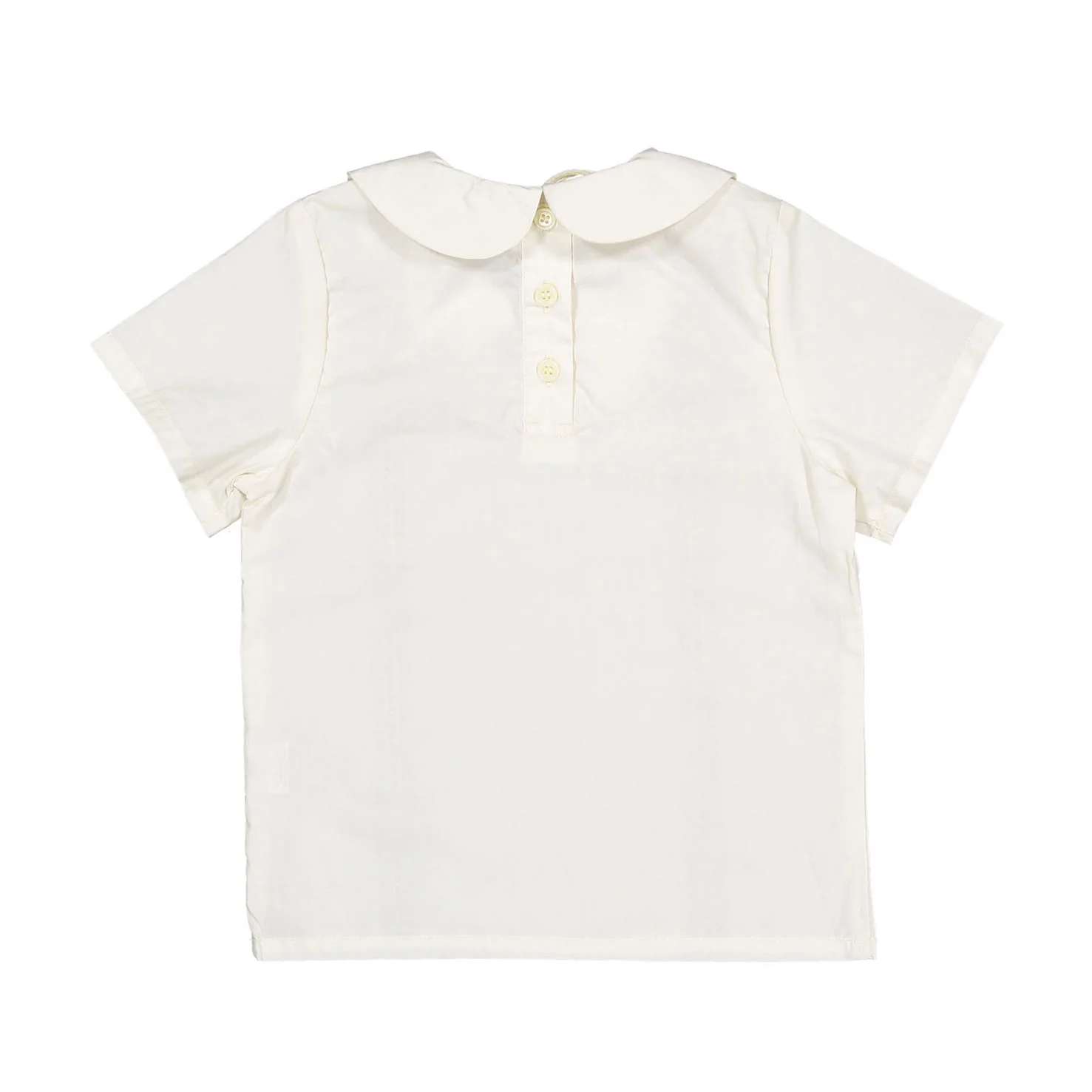 1984 Cream Cross Stitch Shirt - Image 2