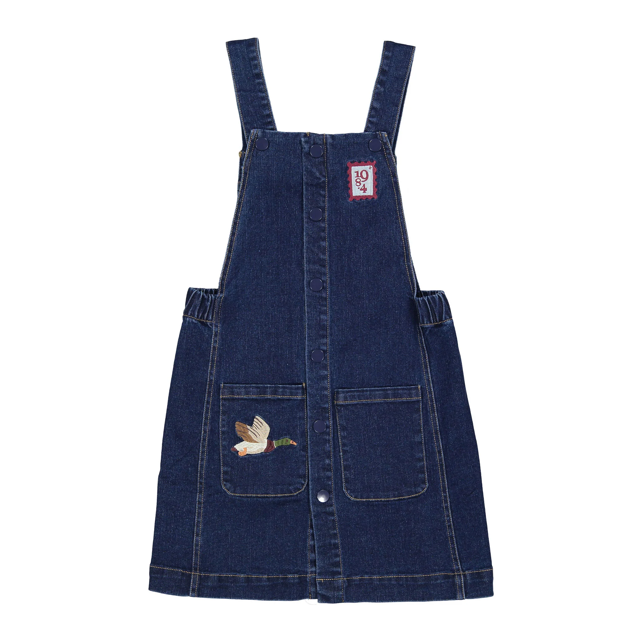 1984 Denim Duck Embroidered Jumper
