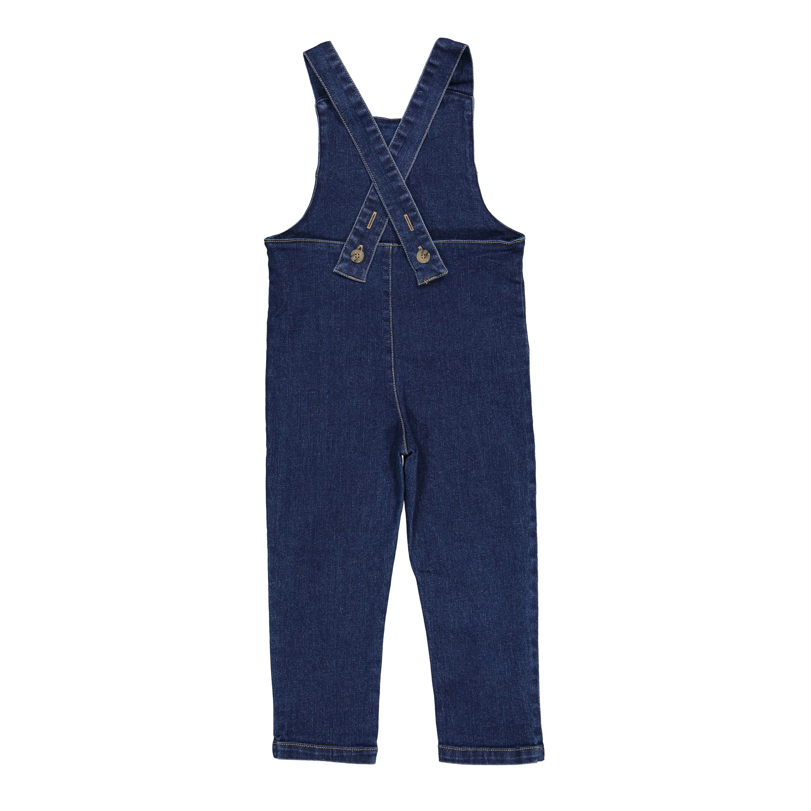 1984 Denim Long Overalls - Image 3