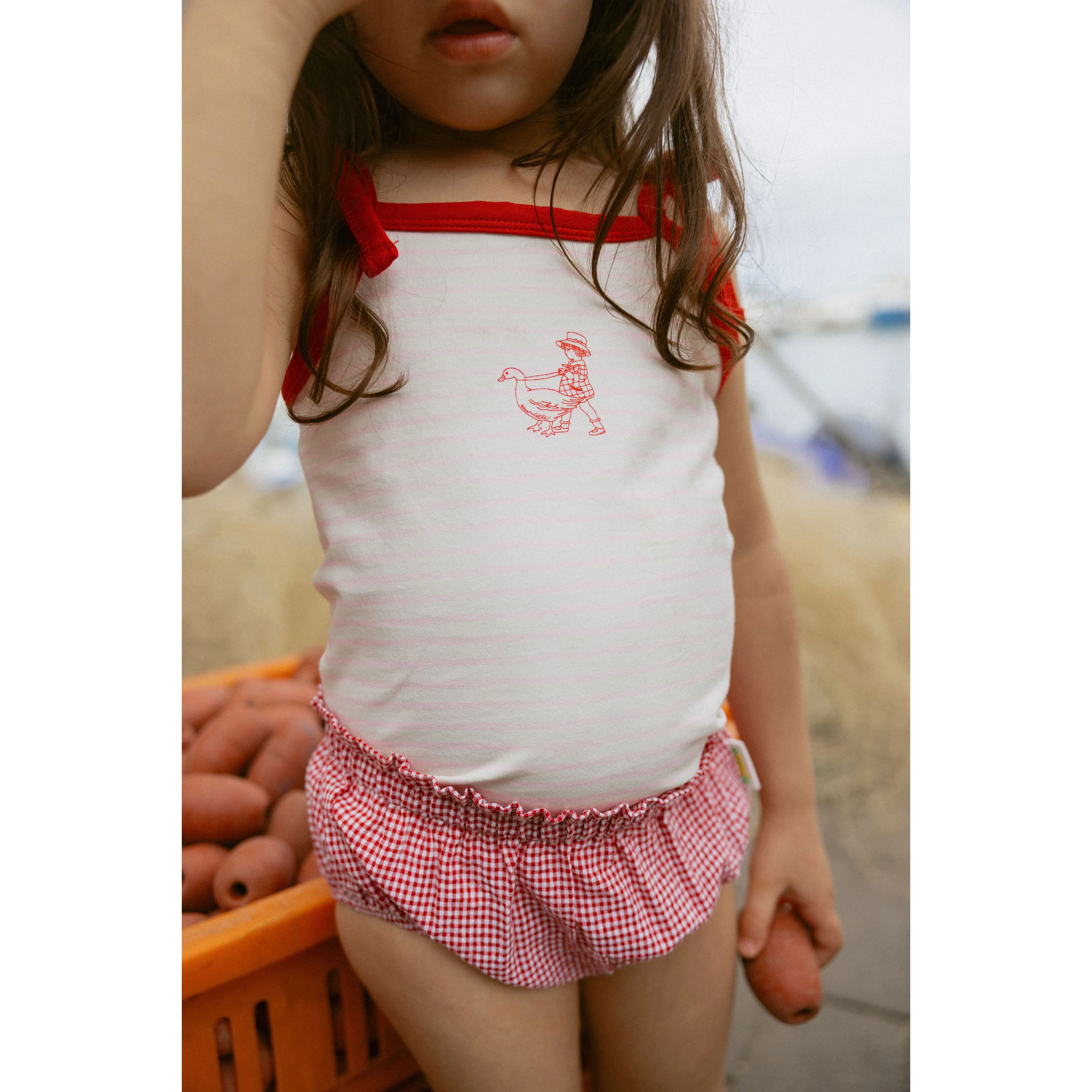 1984 Pink Striped Tank - Image 2