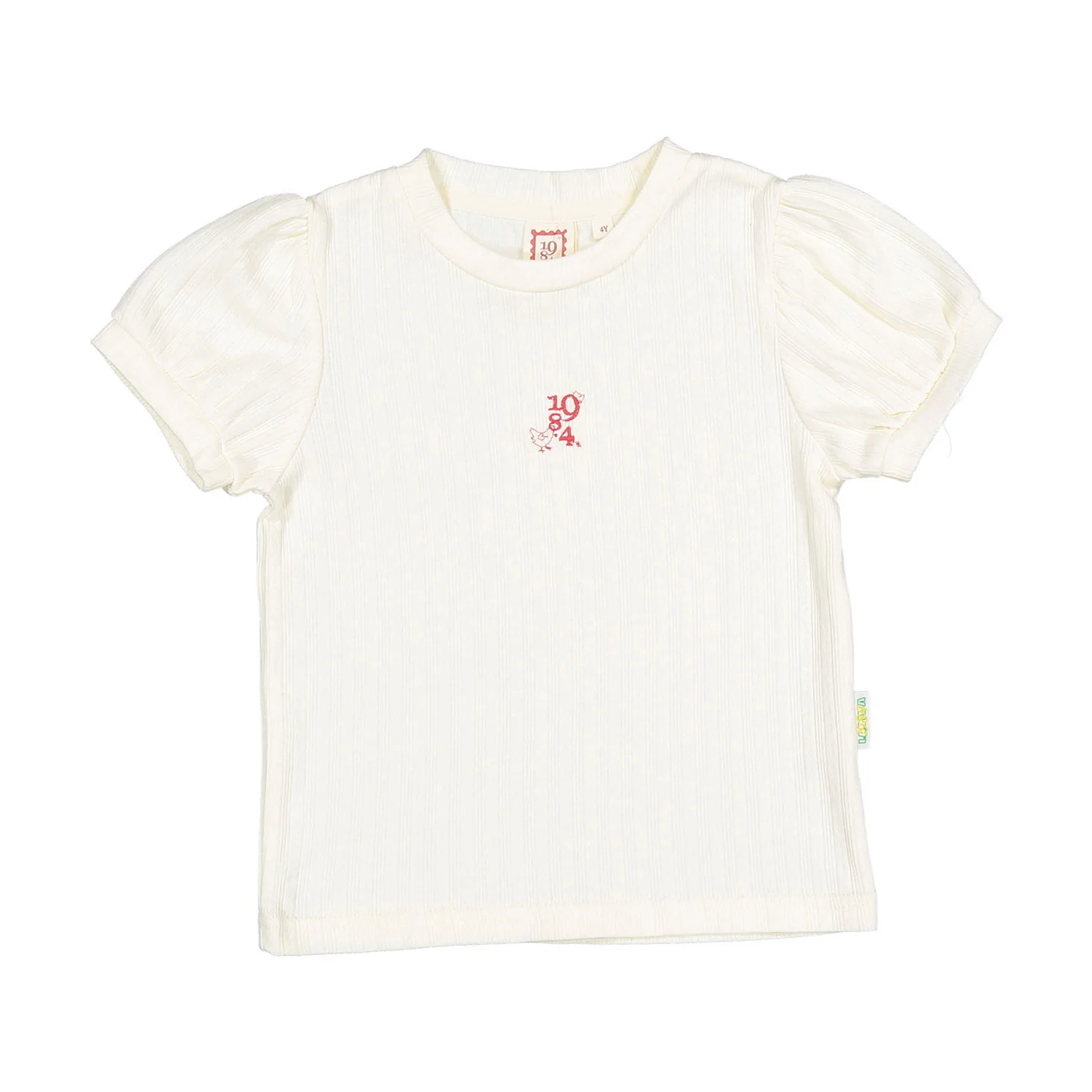 1984 S/S Pointelle Embroidered Tee