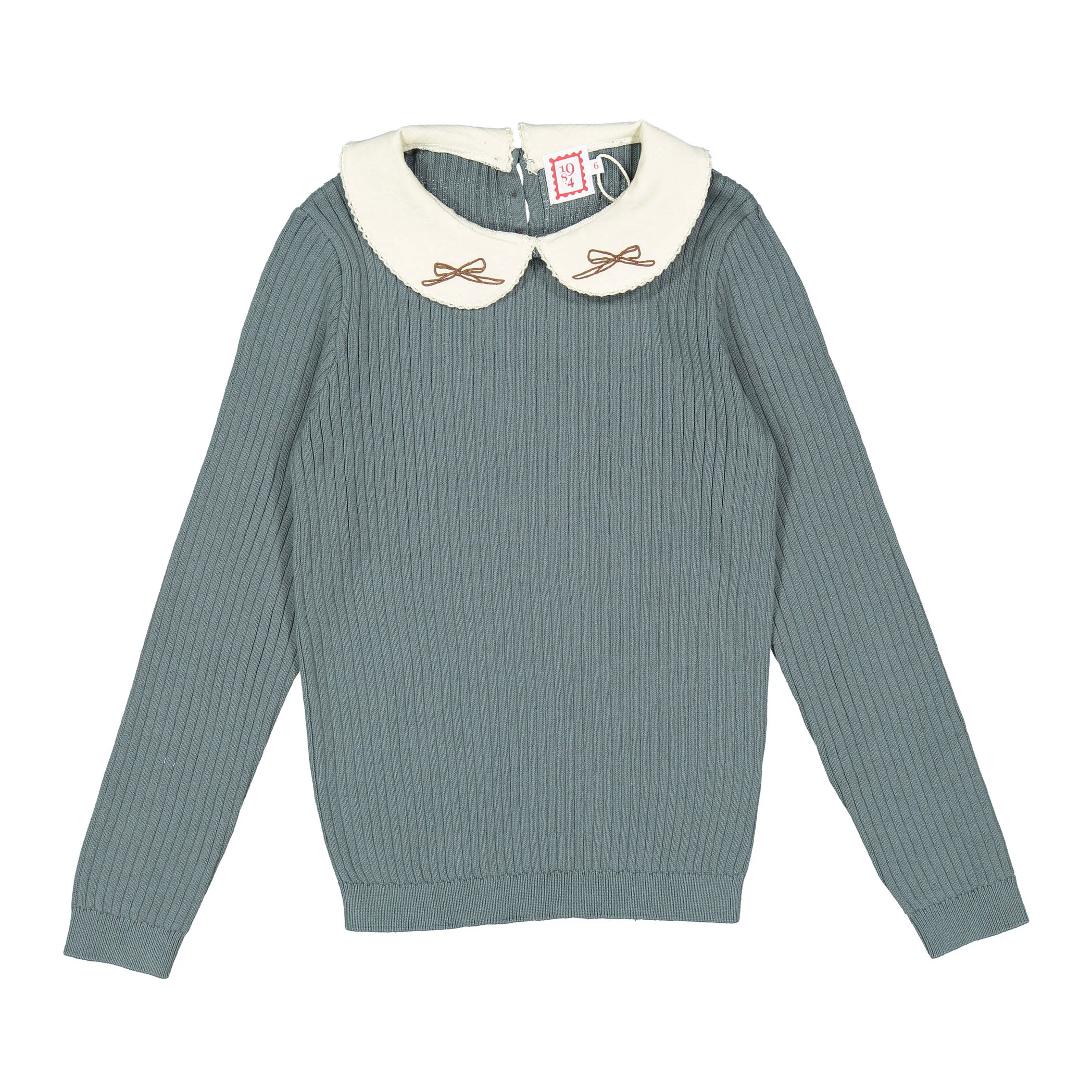 1984 Sage Collared Sweater