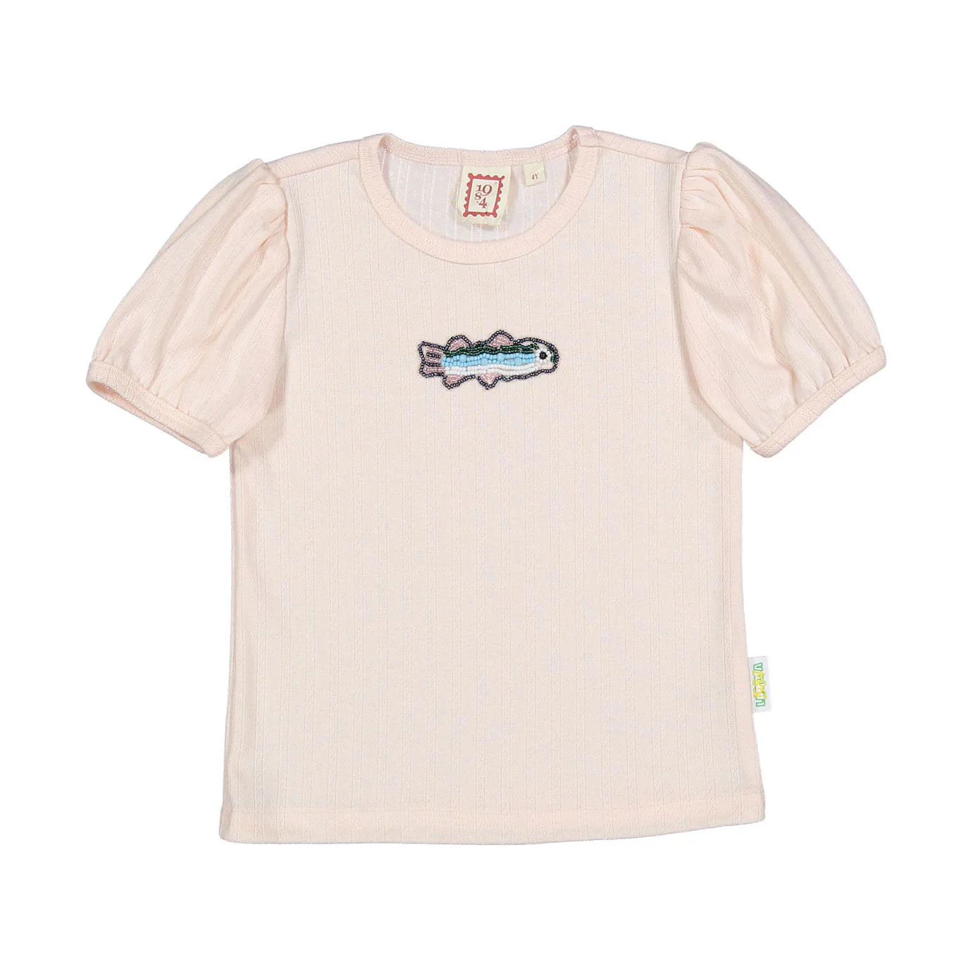 1984 Textured Fish Short Sleeves Tee