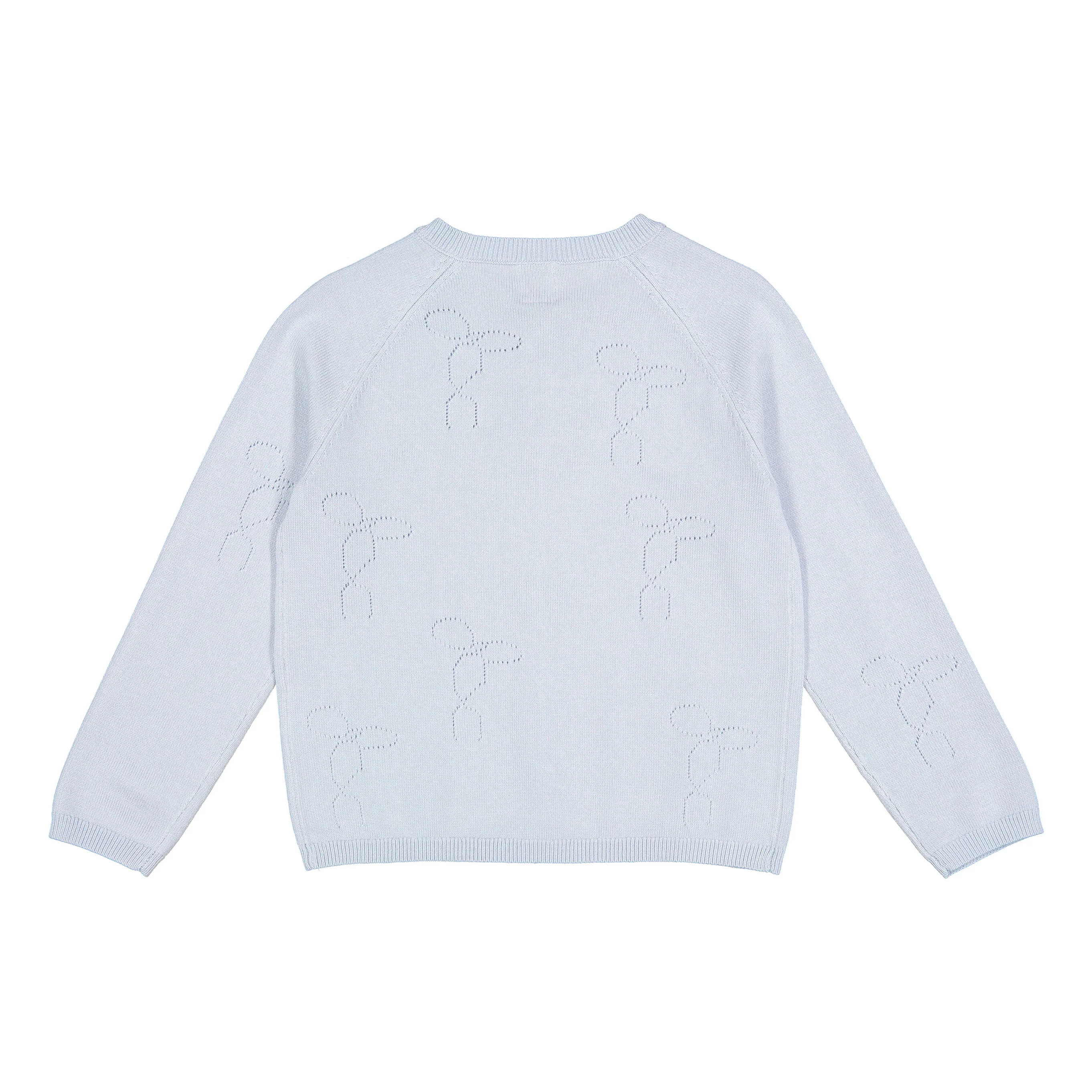 1984 Blue Embroidered Cardigan - Image 2