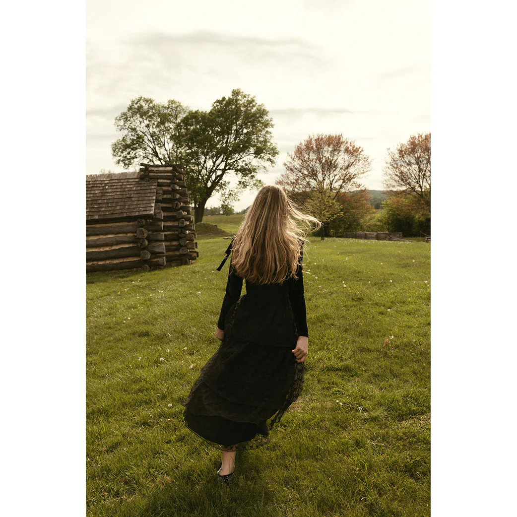 A4 Black Lace Jumper - Image 4