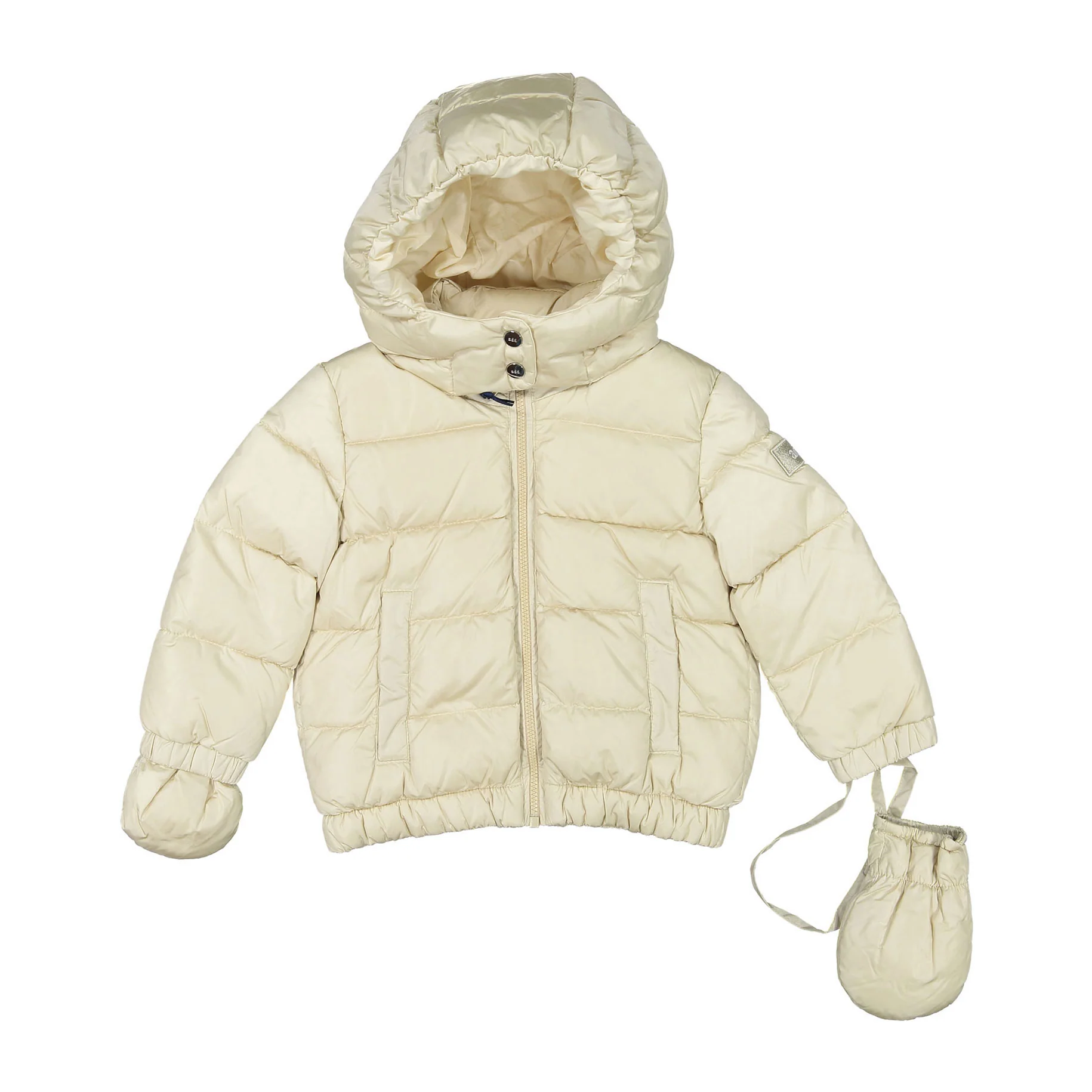 Add Oat Down Jacket With Detach Hood