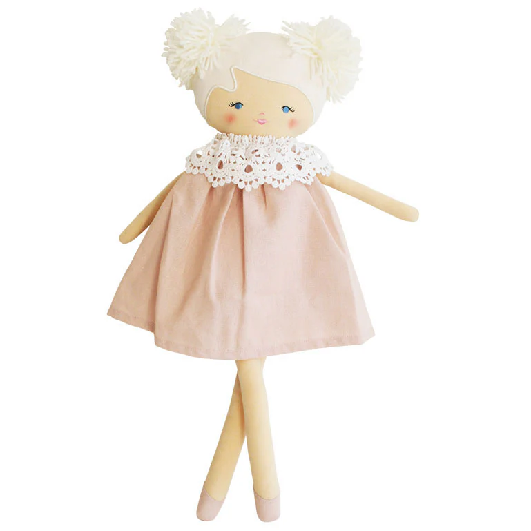 Alimrose Aggie Doll 45cm Pale Pink
