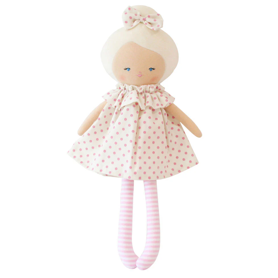 Alimrose Harper Doll Berry Polka
