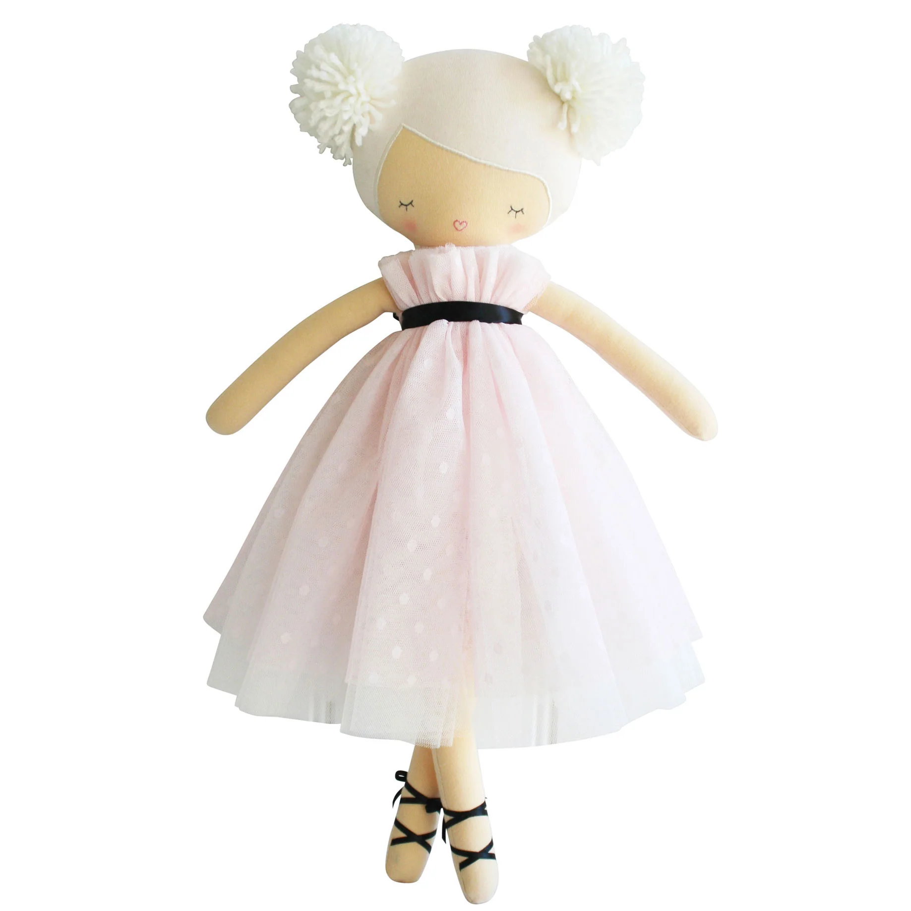 Alimrose Pom Pom Doll Scarlett Pink