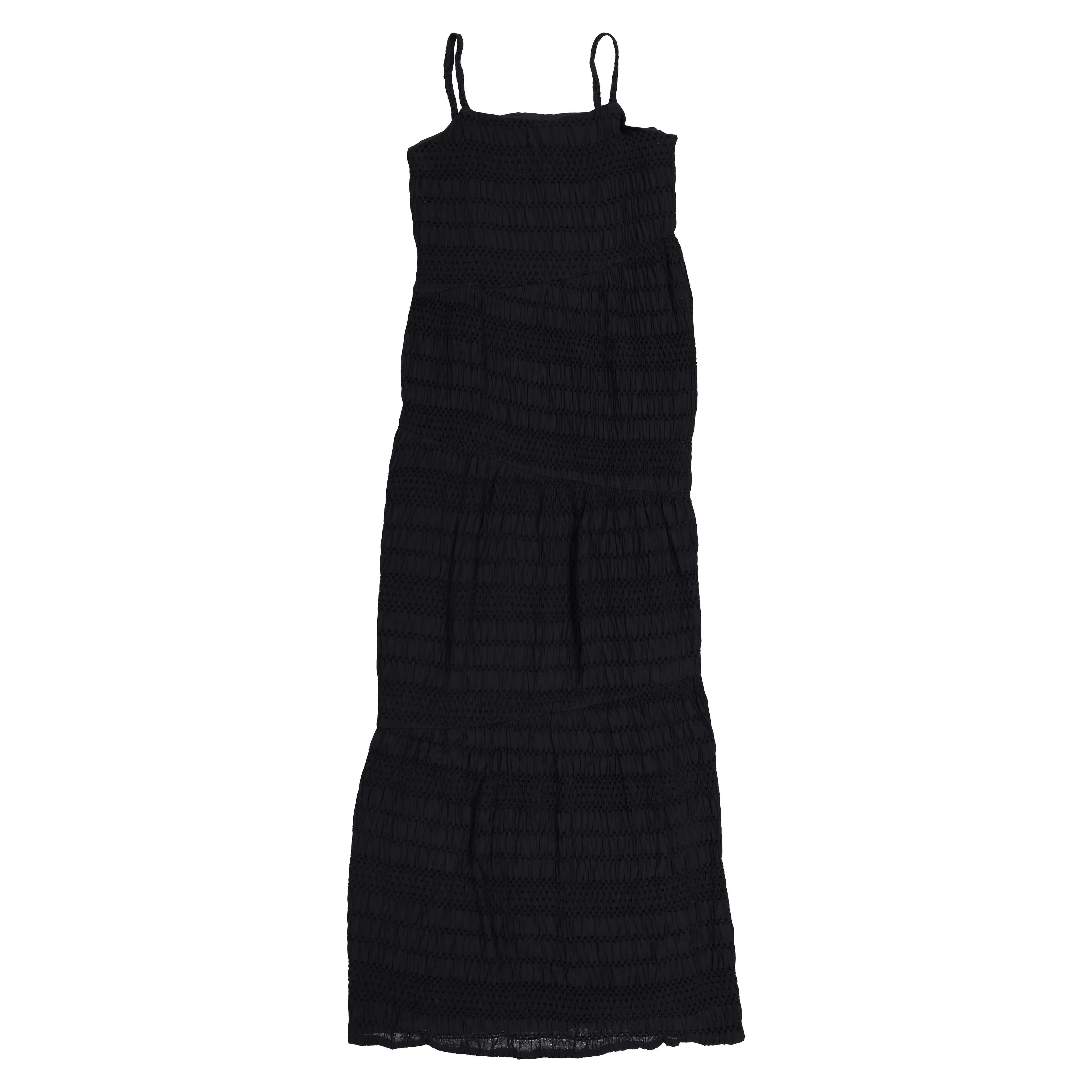 and tmrw Black Velvet Lines Maxi Jumper