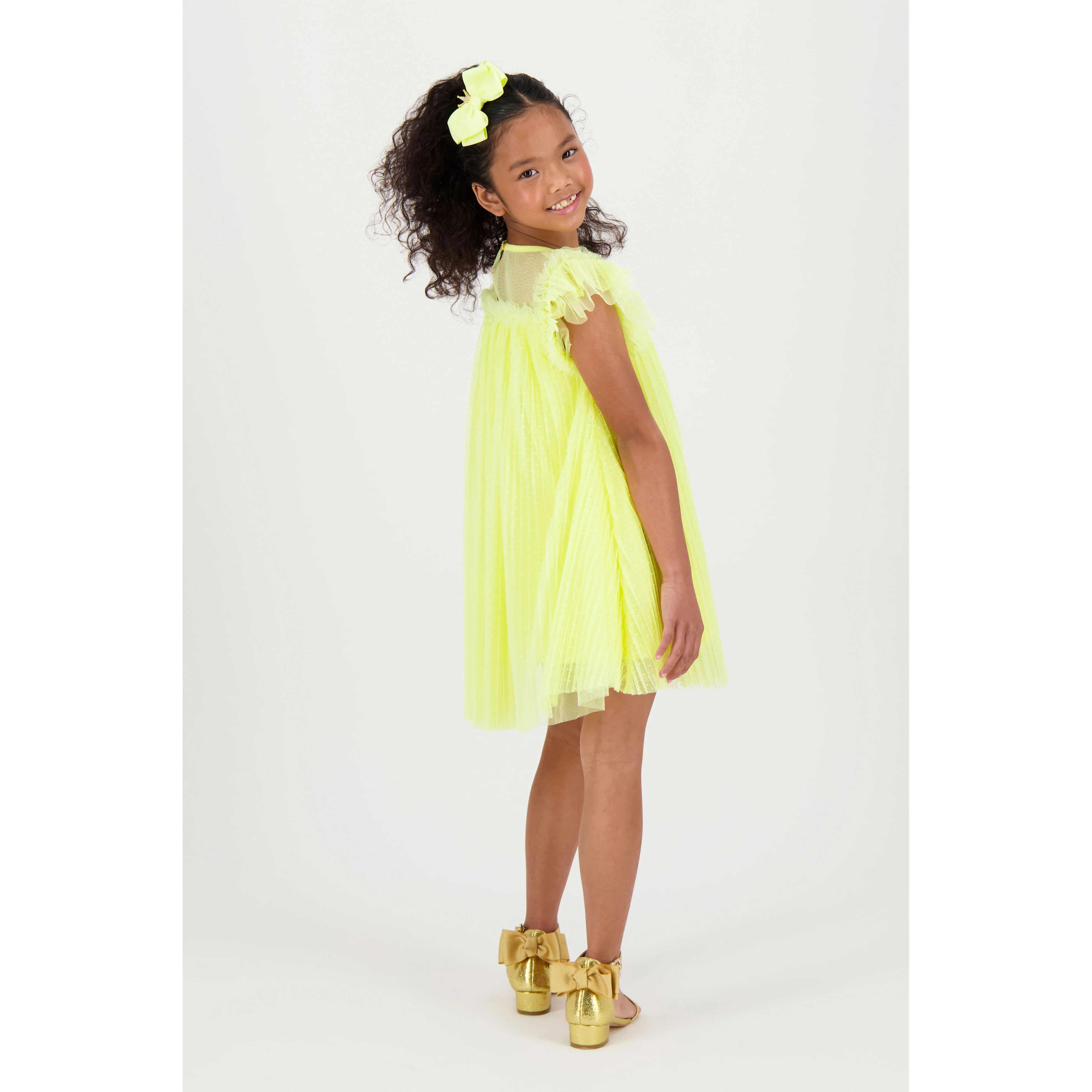 Angels Face Sherbert Cho Spotted Tulle Butterfly Dress - Image 4