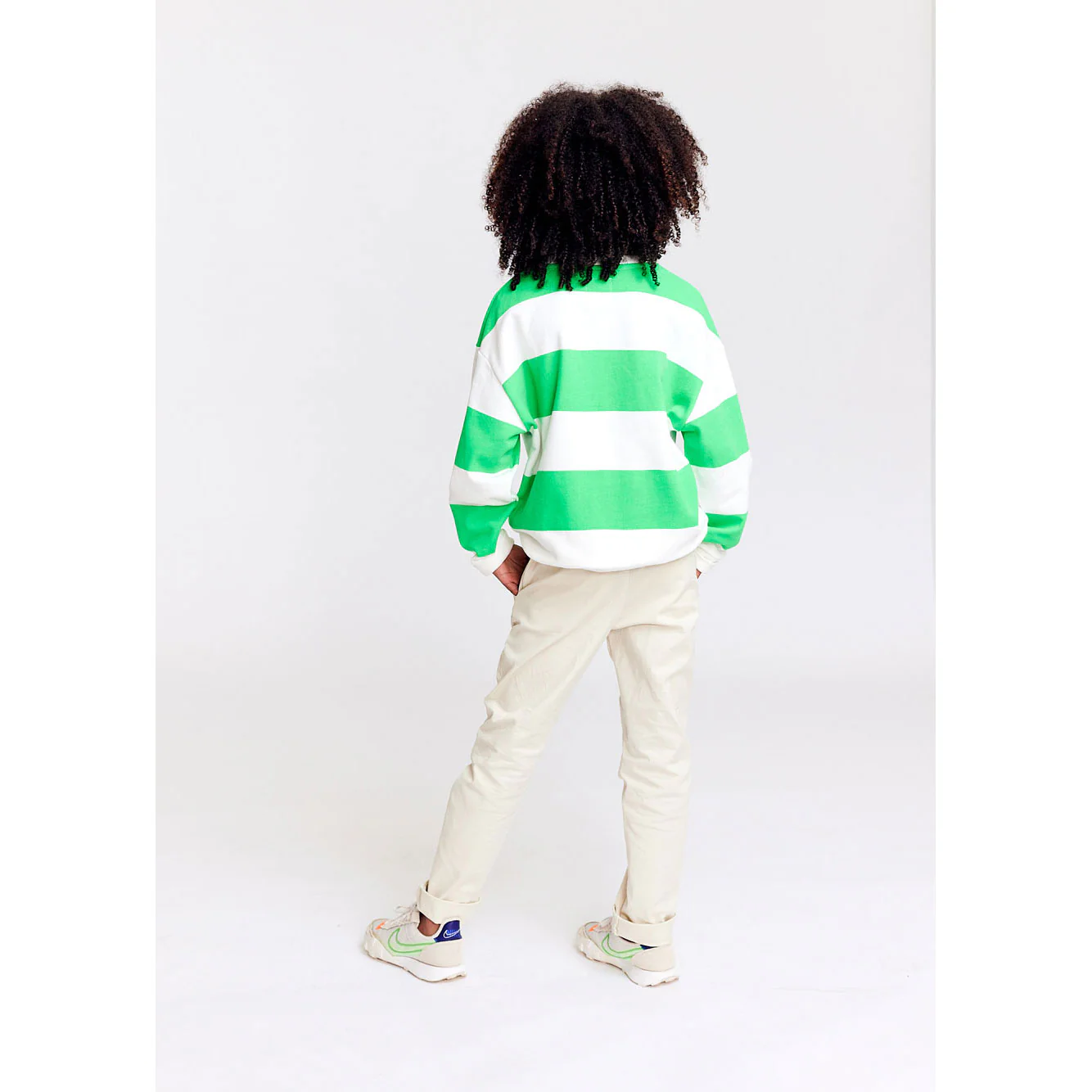 AO76 Natural Big Stripes Oscar Pullover - Image 4