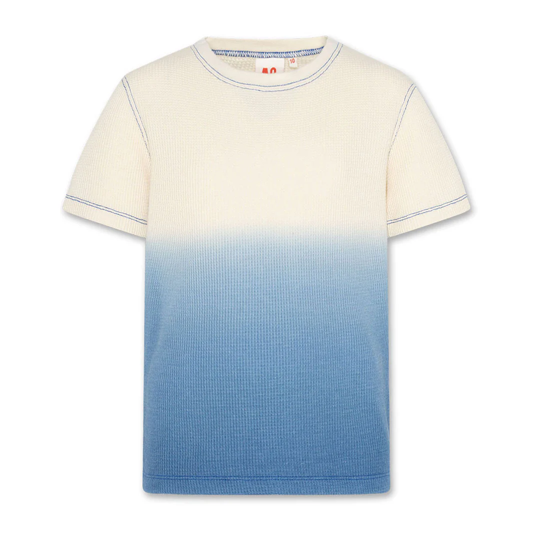 AO76 Natural Dip Dye Mat Tee