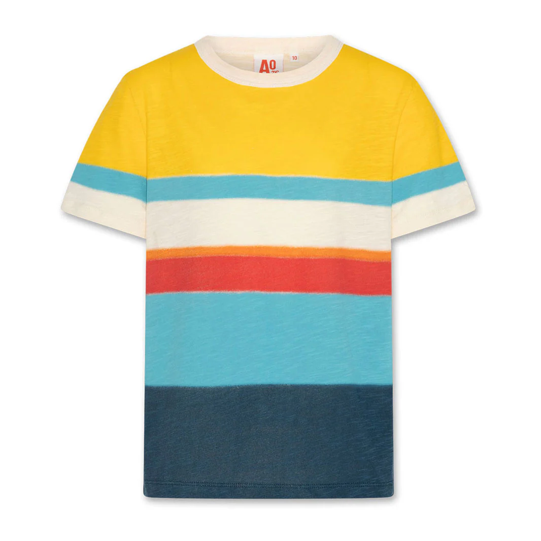 AO76 Natural Stripes Vintage Mat T-Shirt
