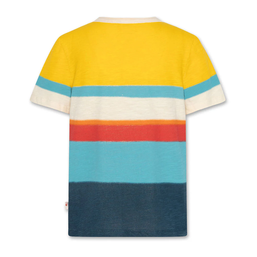 AO76 Natural Stripes Vintage Mat T-Shirt - Image 3