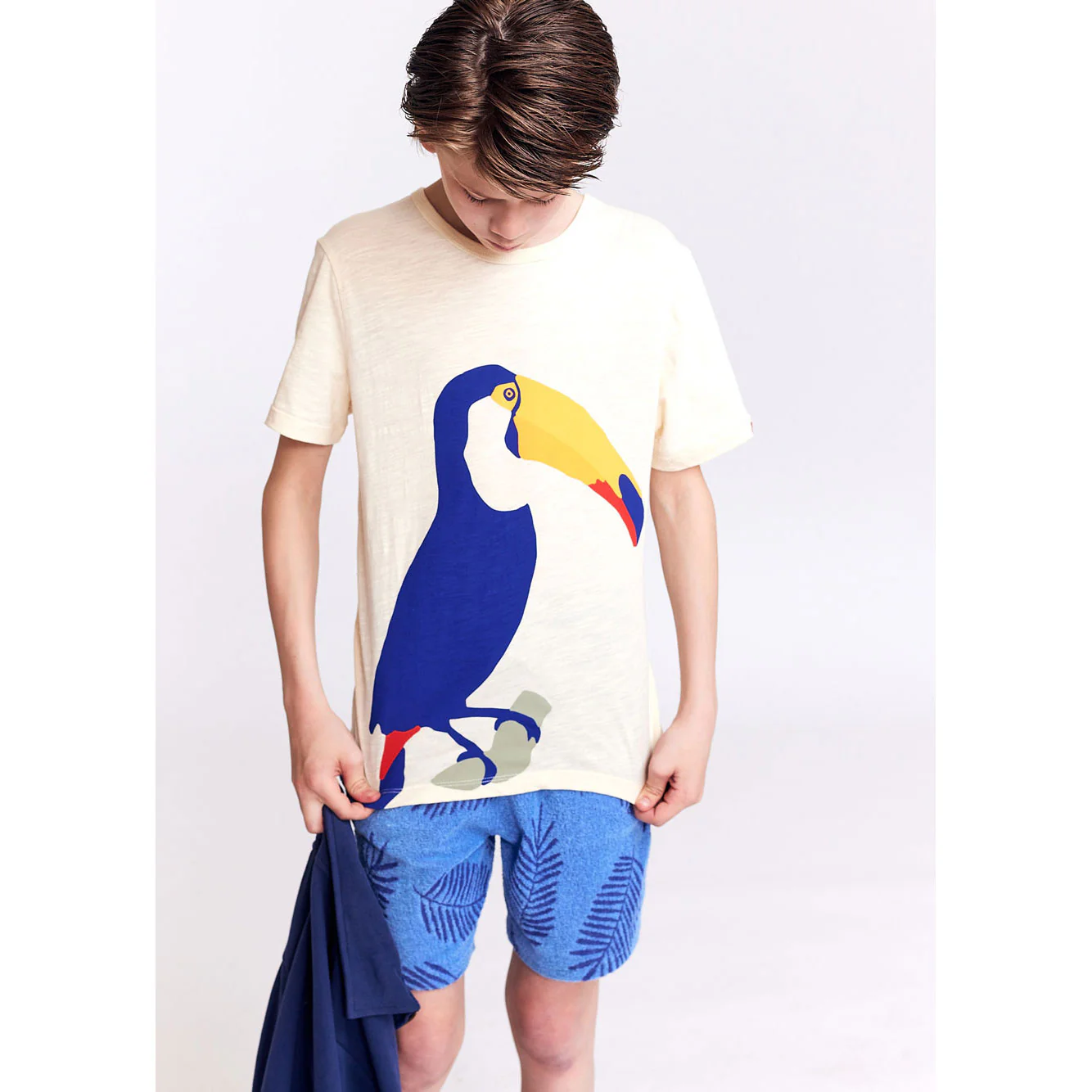AO76 Natural Toucan Mat T-Shirt - Image 4