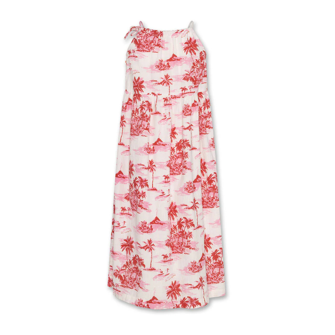 AO76 Red Hawaii Sansi Dress - Image 2
