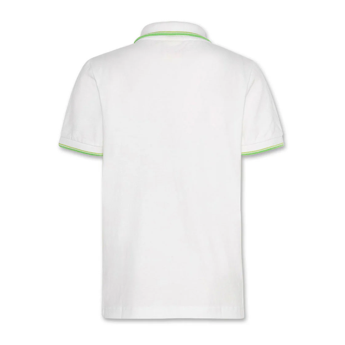 AO76 White Carter Logo Polo - Image 3