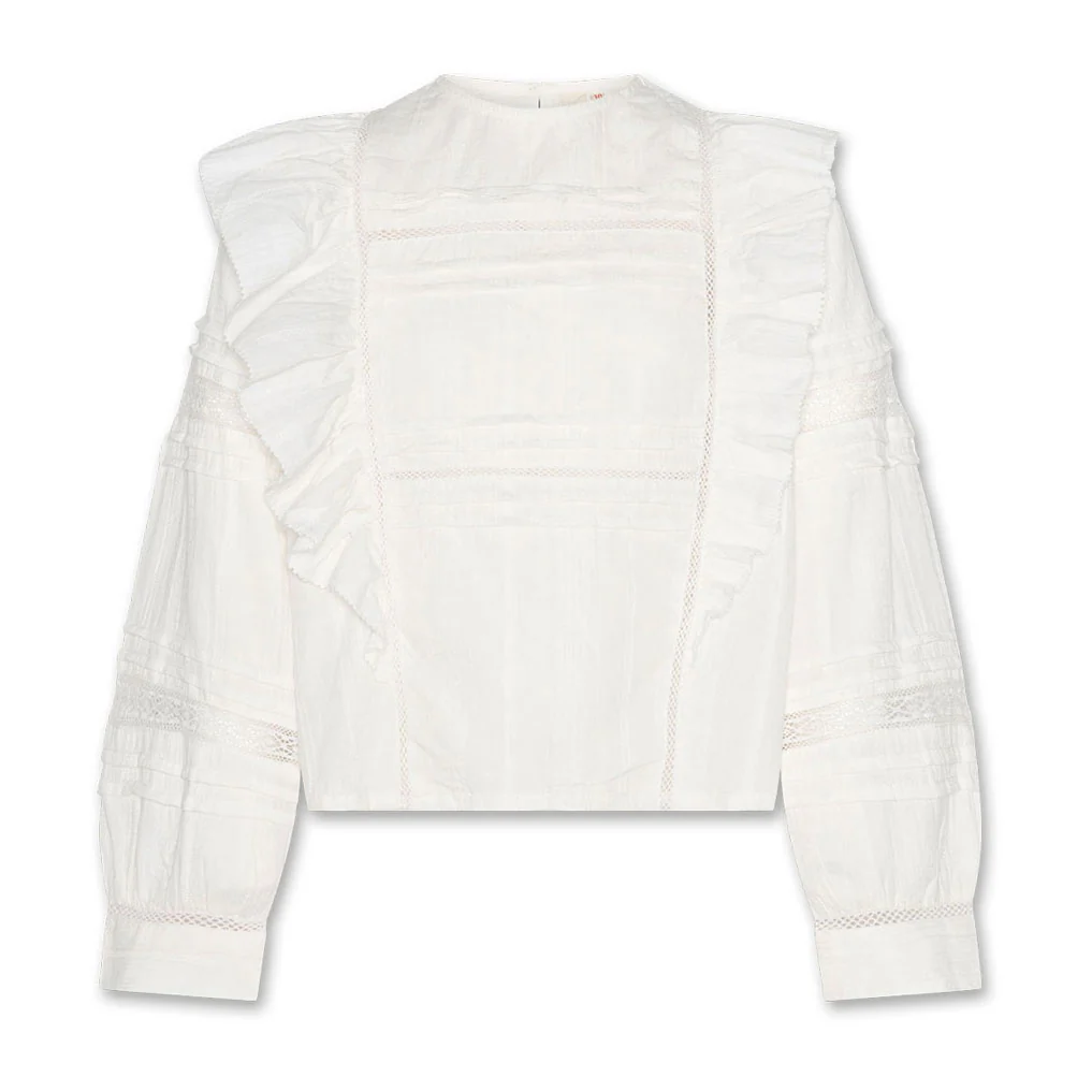 AO76 White Leen Dobby Shirt