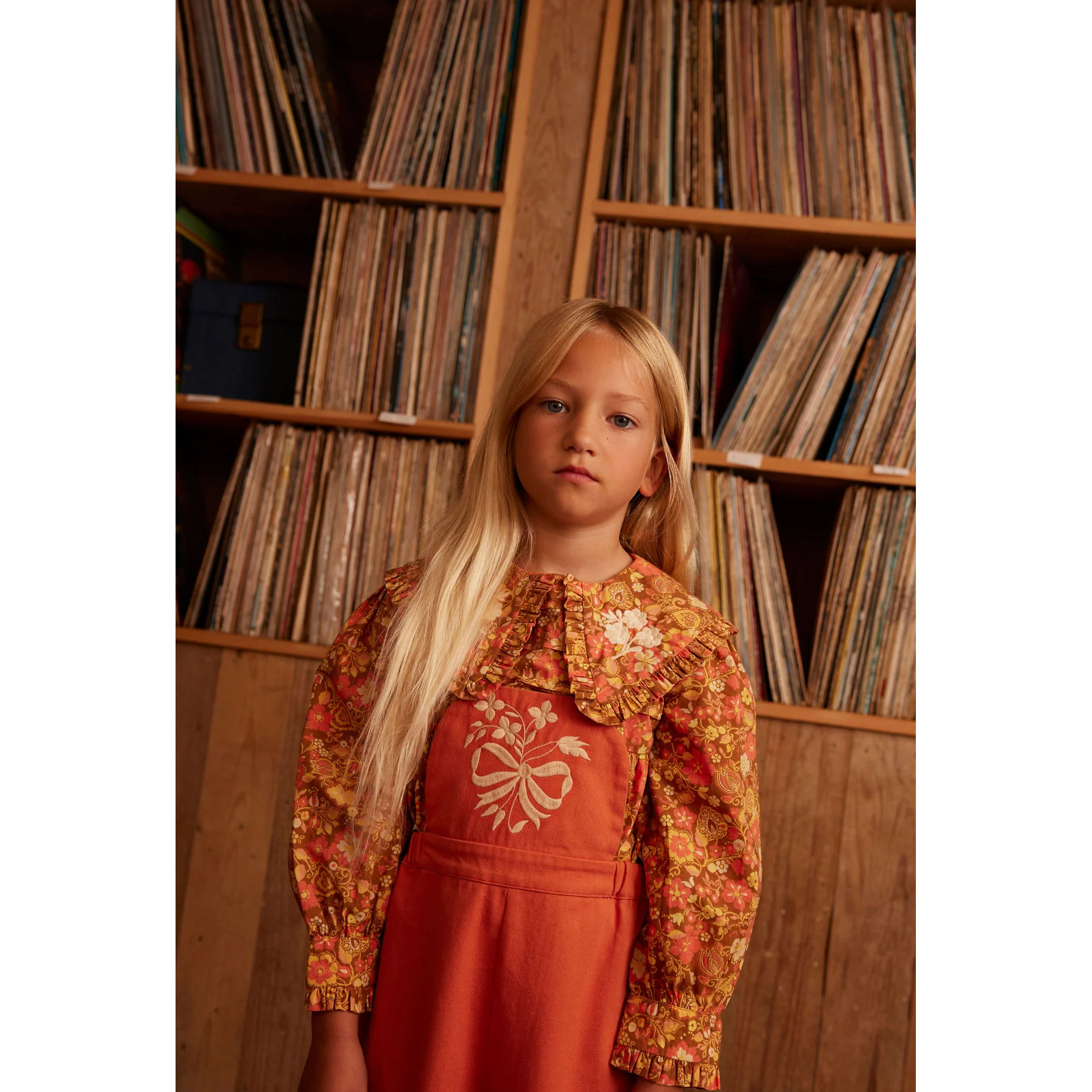 Apolina Autumn Harvest Floral Dionne Blouse - Image 2
