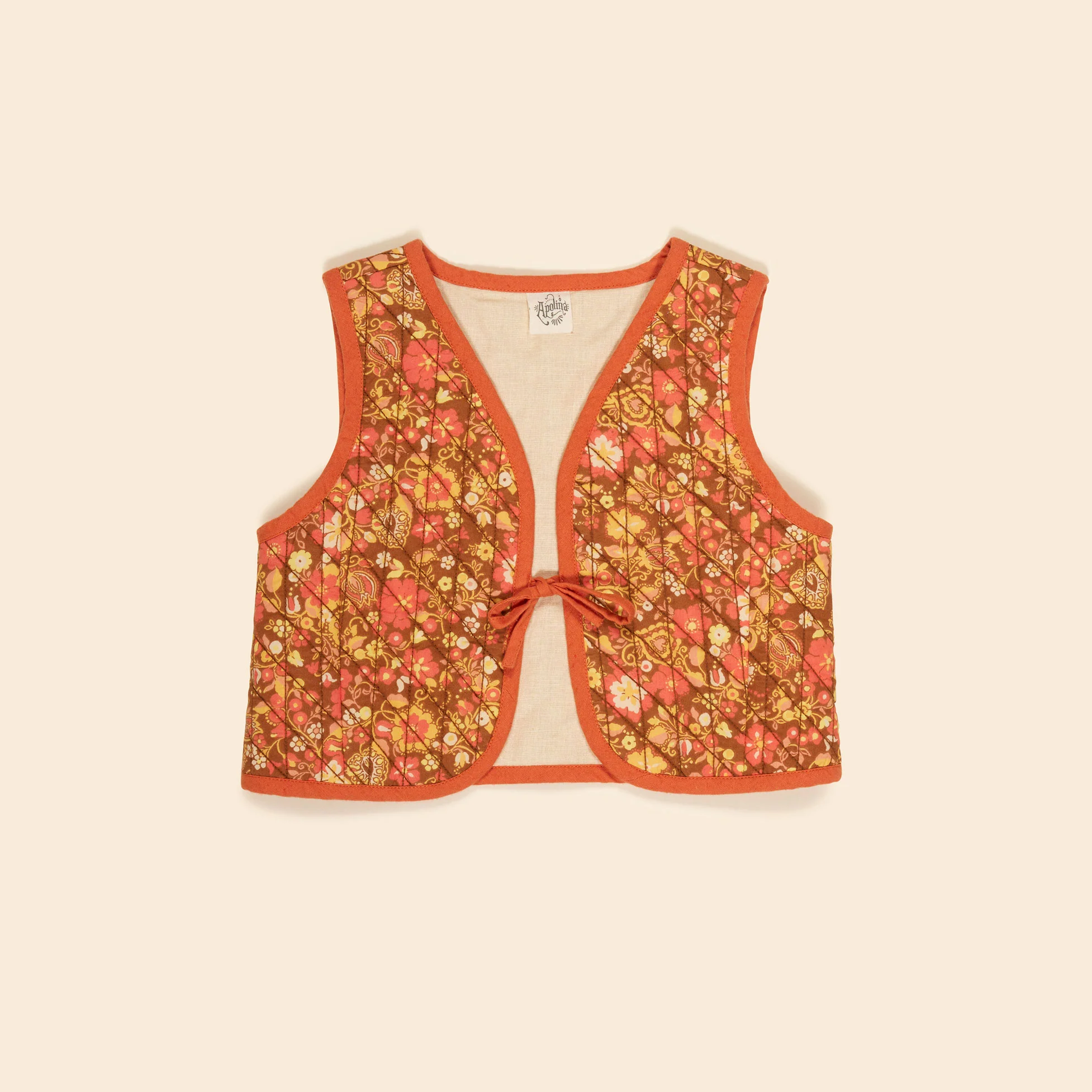 Apolina Autumn Harvest Floral Elma Gilet
