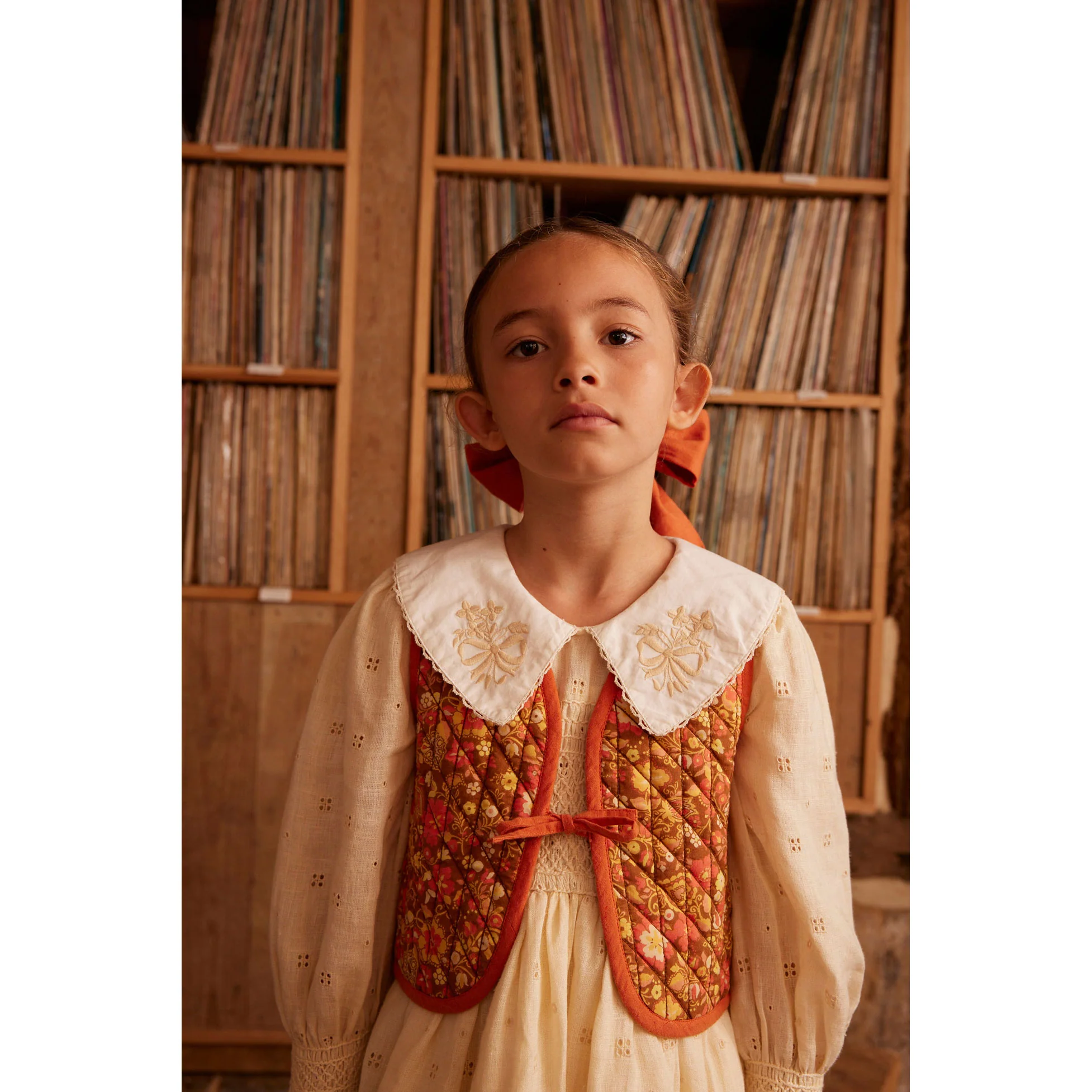 Apolina Autumn Harvest Floral Elma Gilet - Image 2