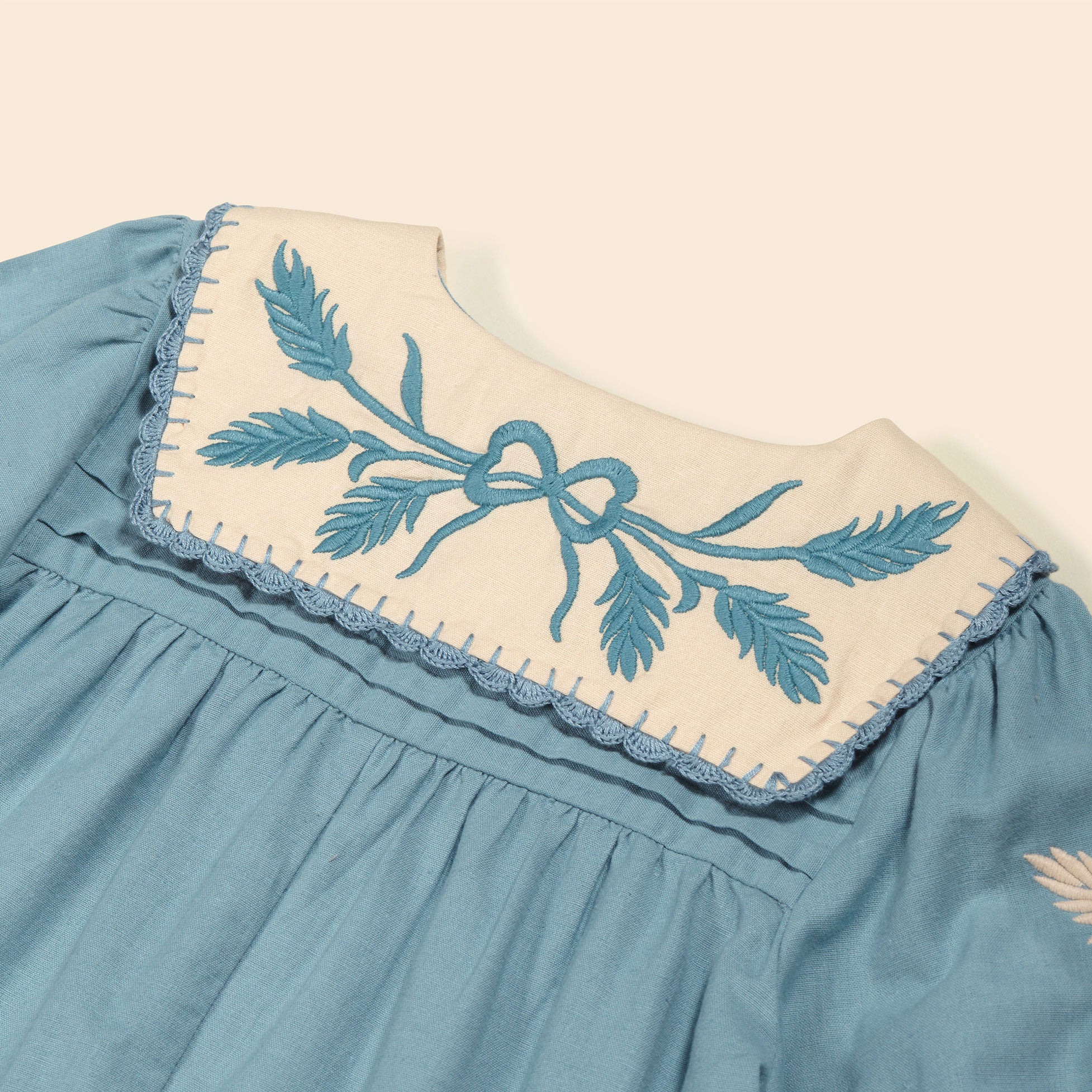 Apolina Blue Pebble Bette Jumpsuit - Image 3