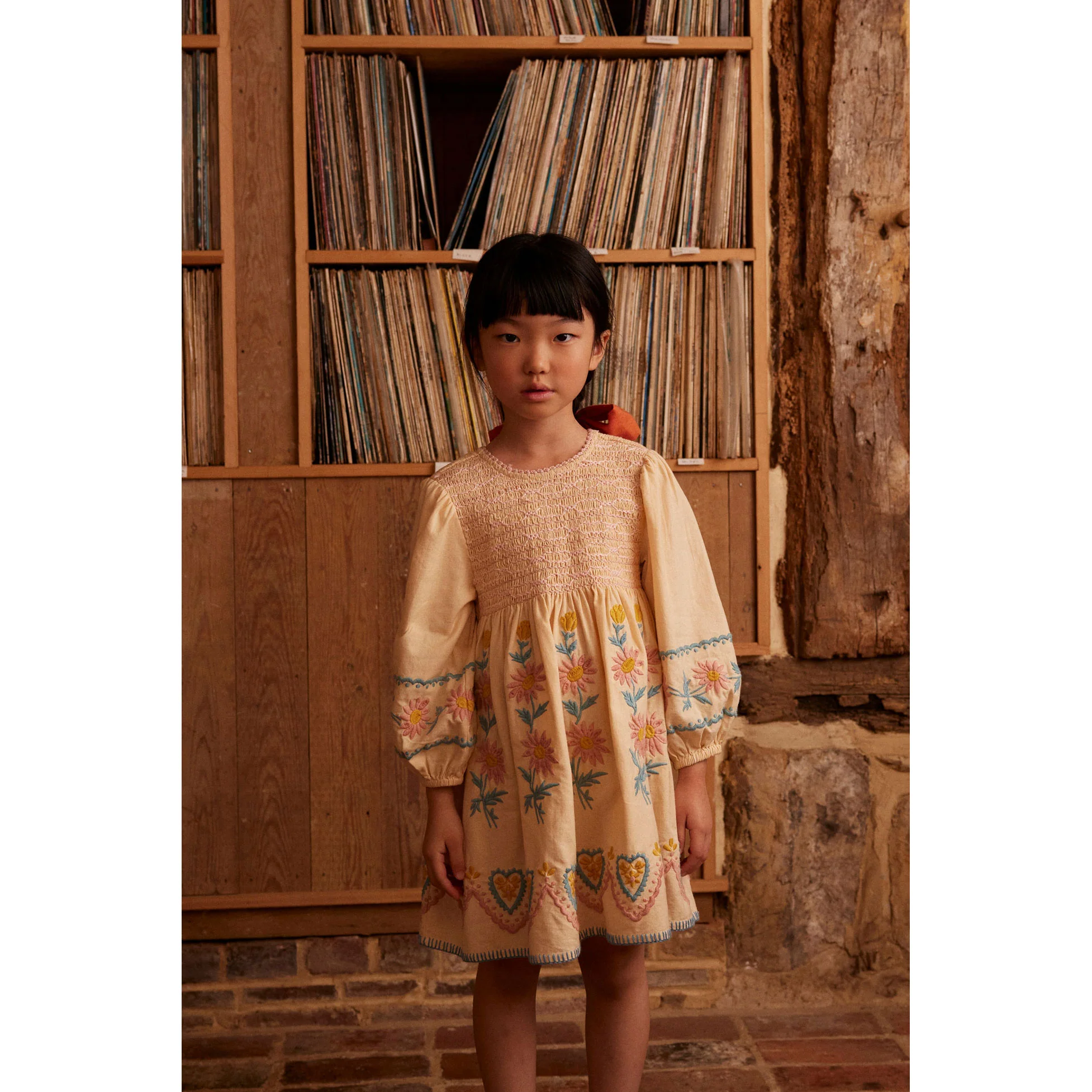 Apolina Cashew Penny Smock Dress - Image 2