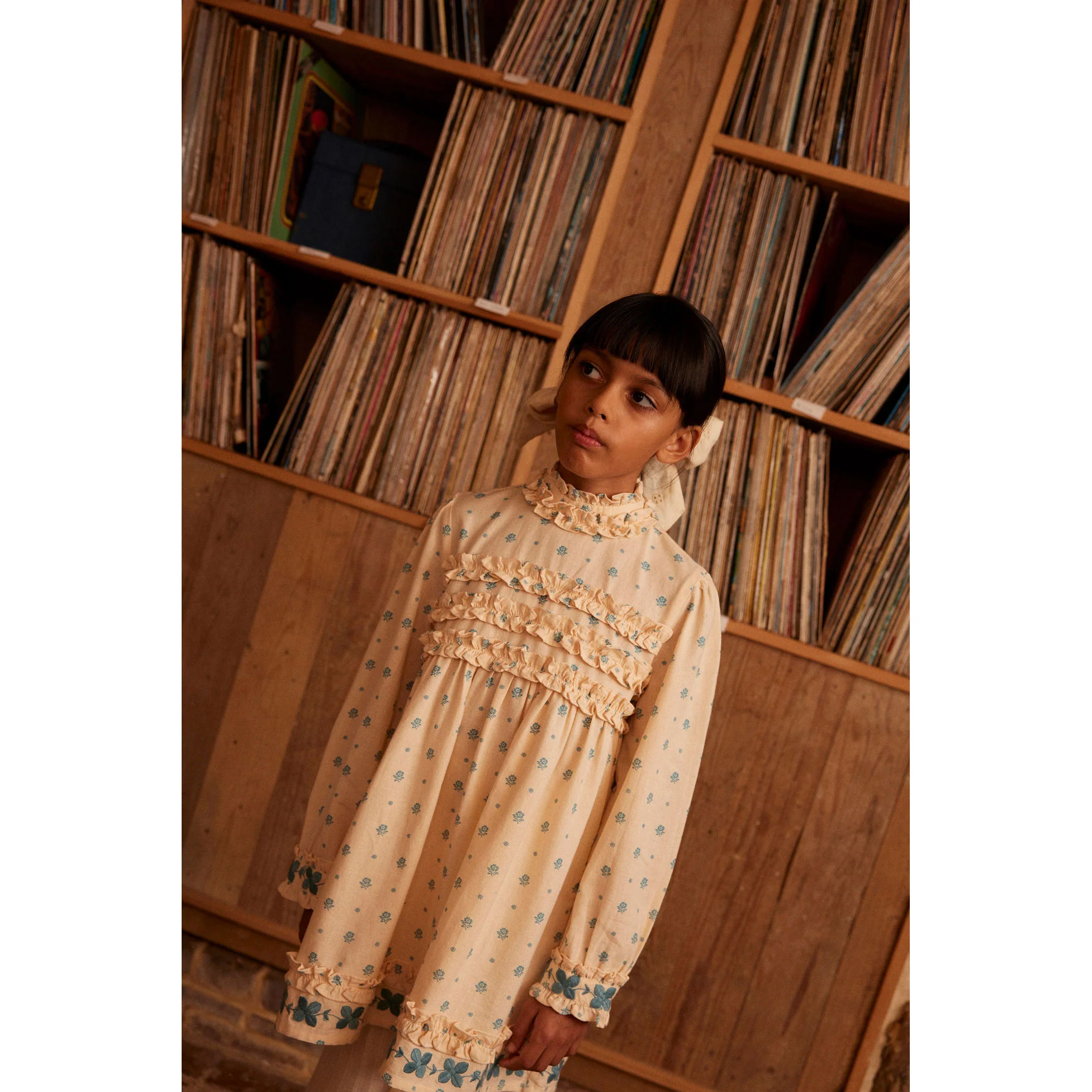Apolina Meadow Calico Cashew Pernille Dress - Image 3