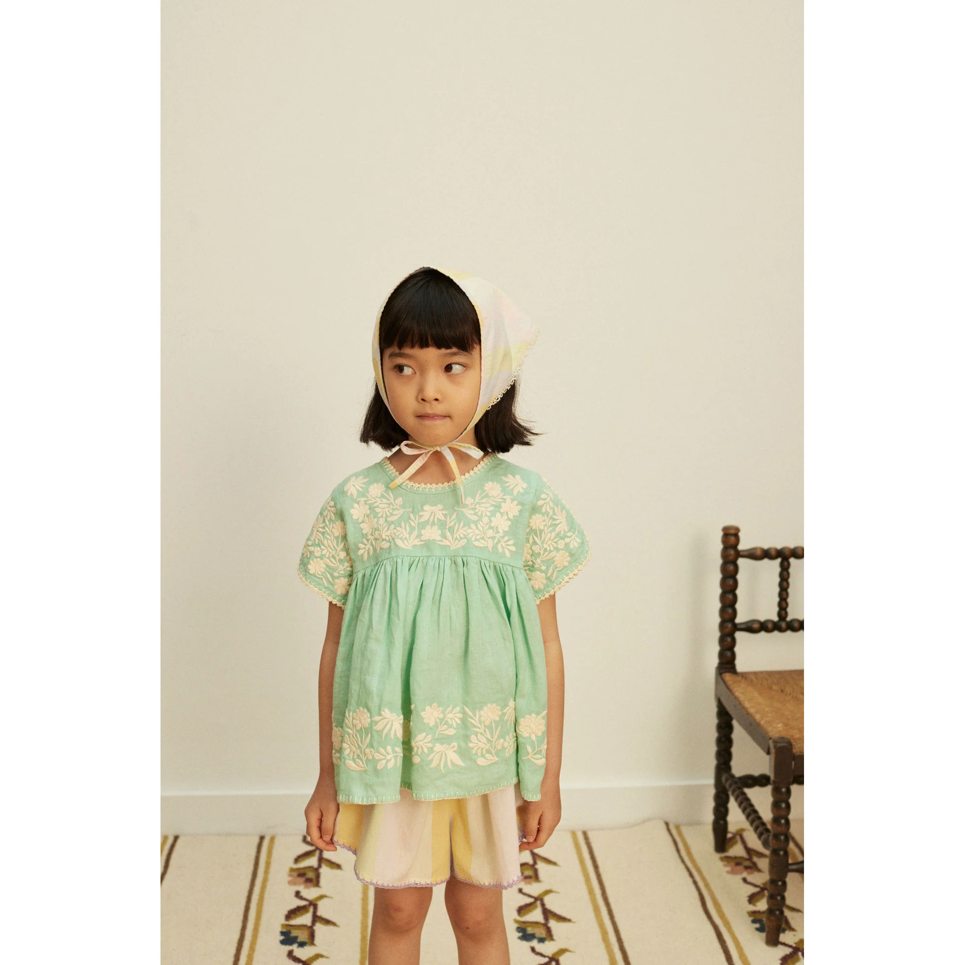 Apolina Painters Stripe Alice Shorts - Image 2