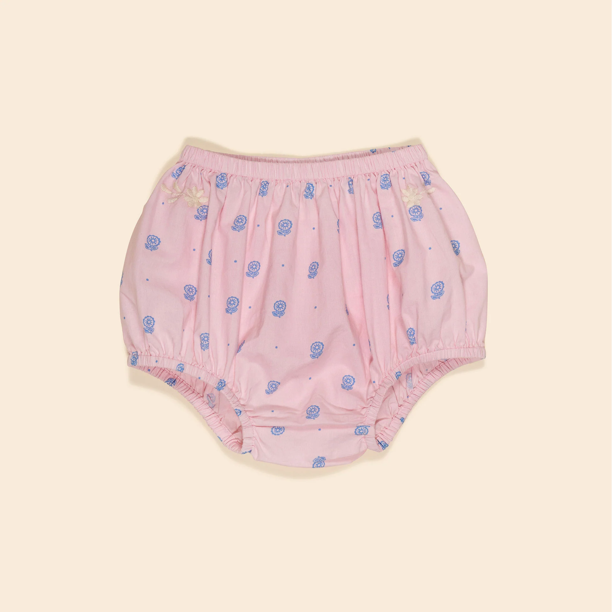Apolina Studio Calico Pink Baby Lula Bloomer