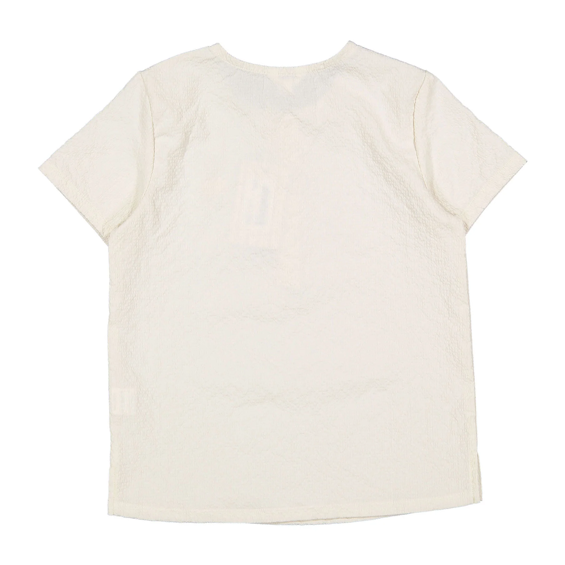 Arza Cream Textured Tunic - Image 3