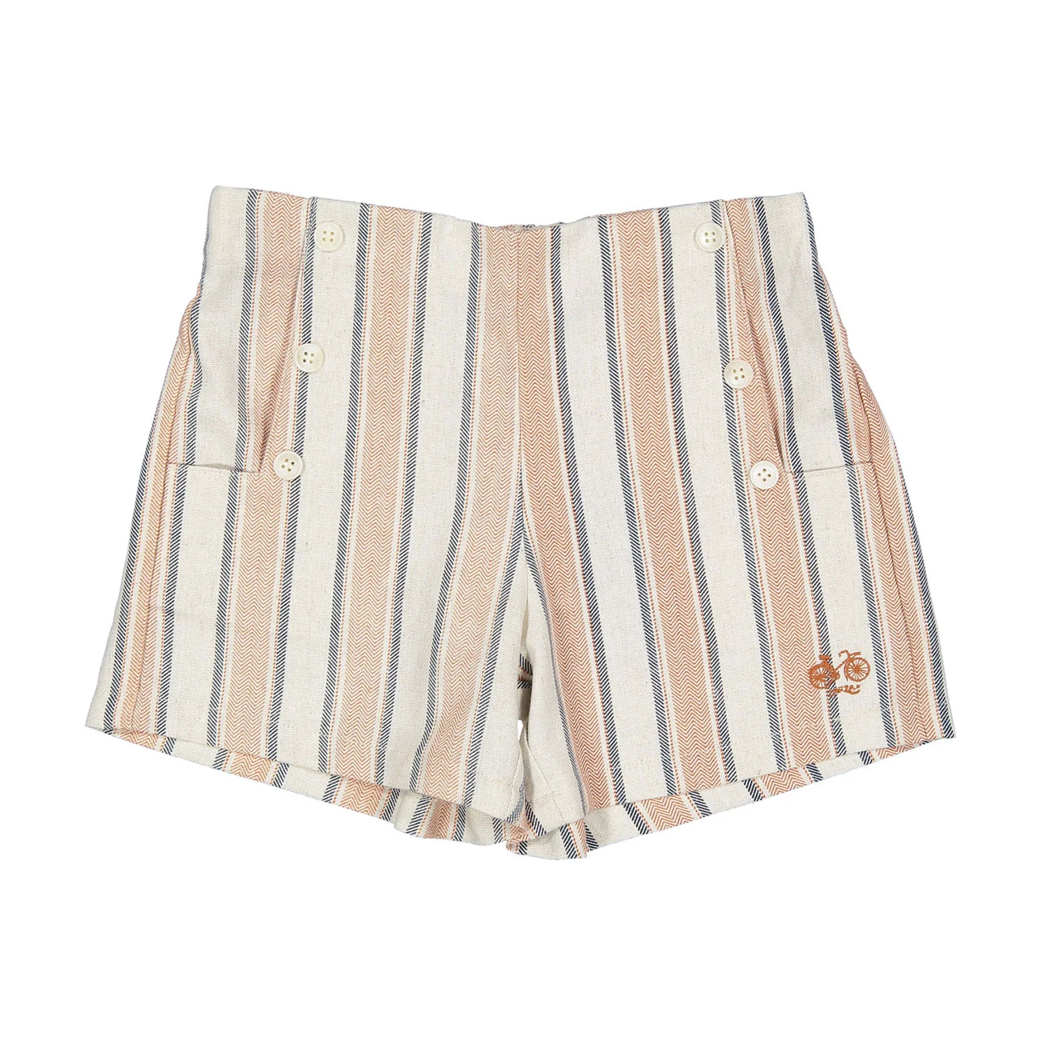 Arza Linen Stripe Sailor Short