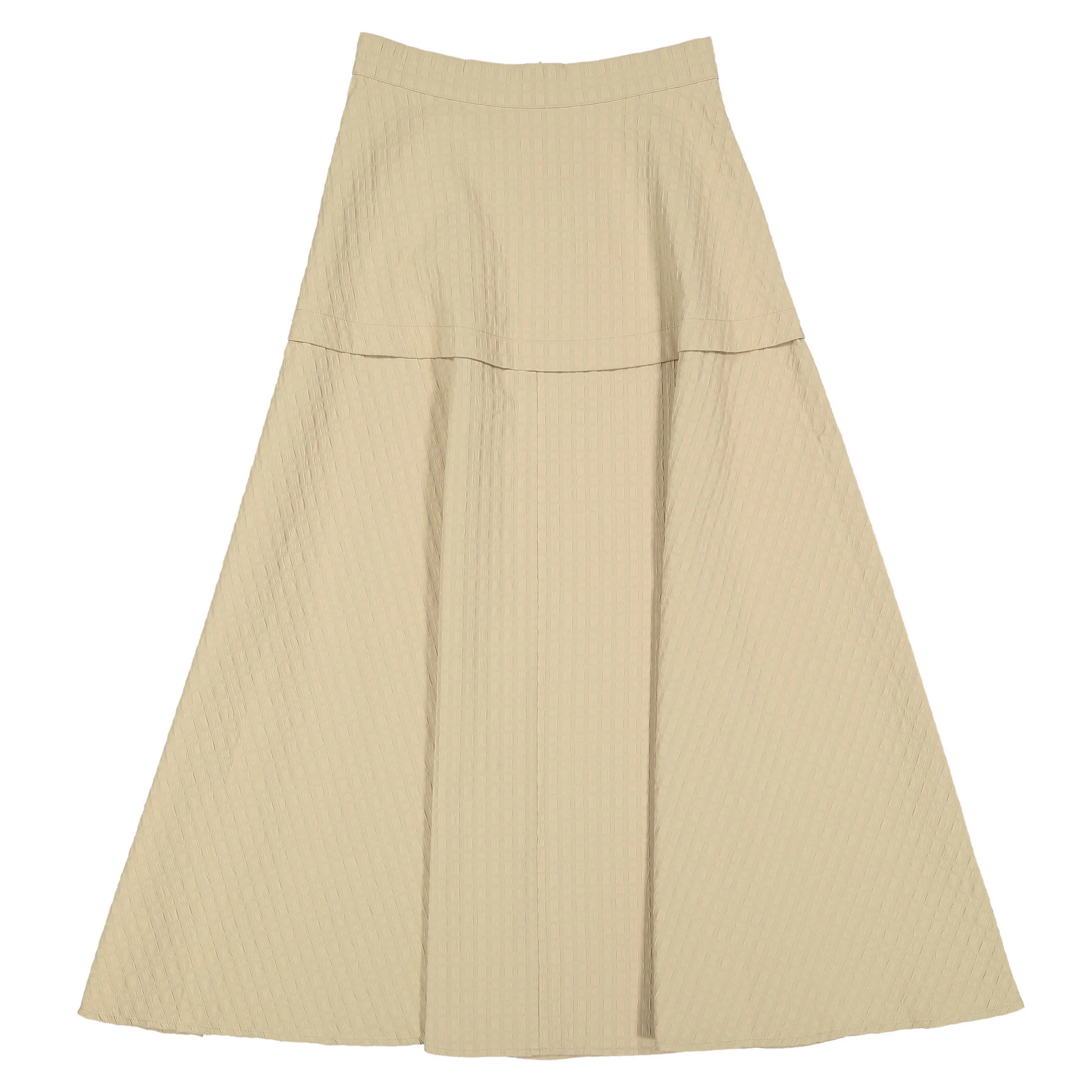 Ava and Lu Tan Drop Waist Skirt