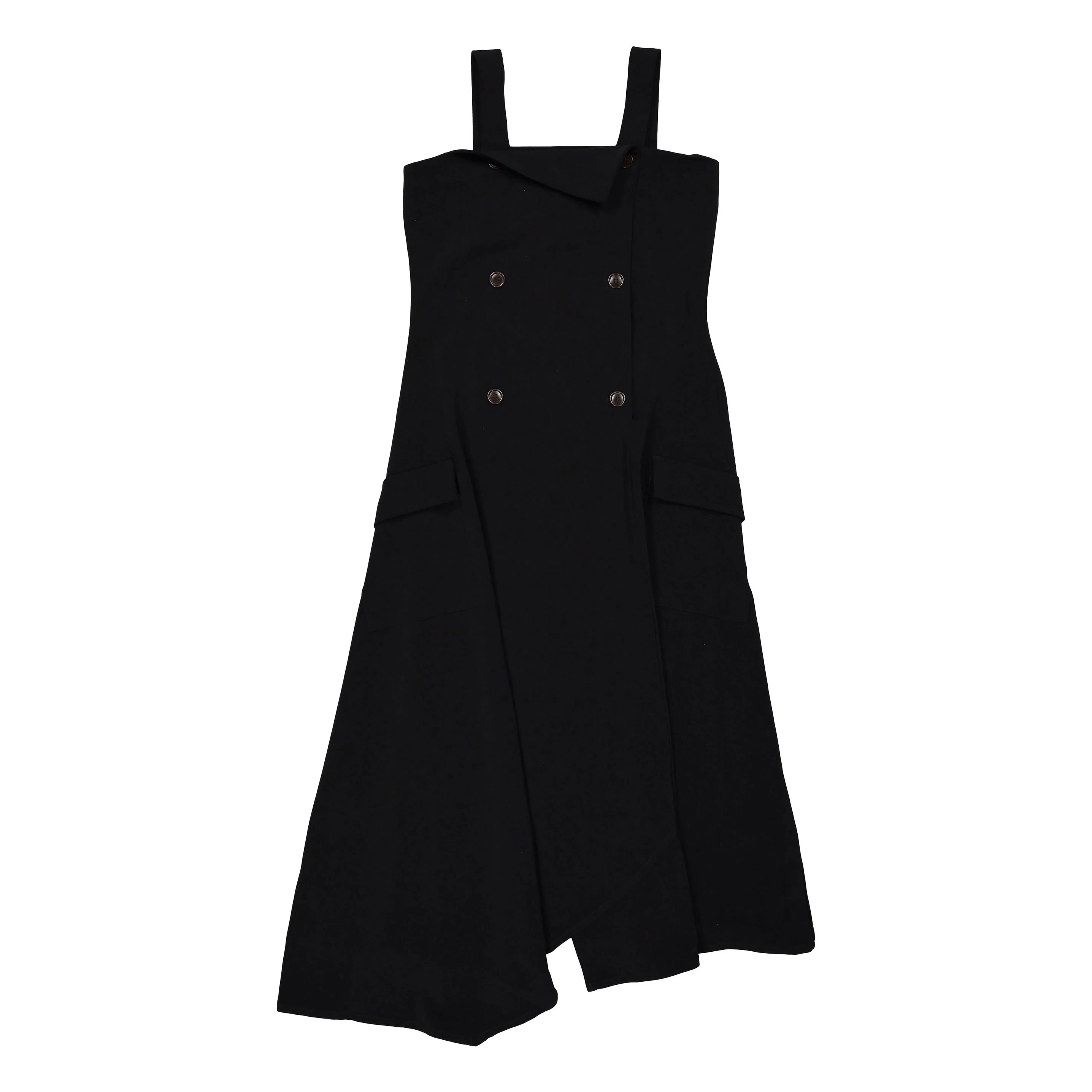 Ava and Lu  Black Button Jumper