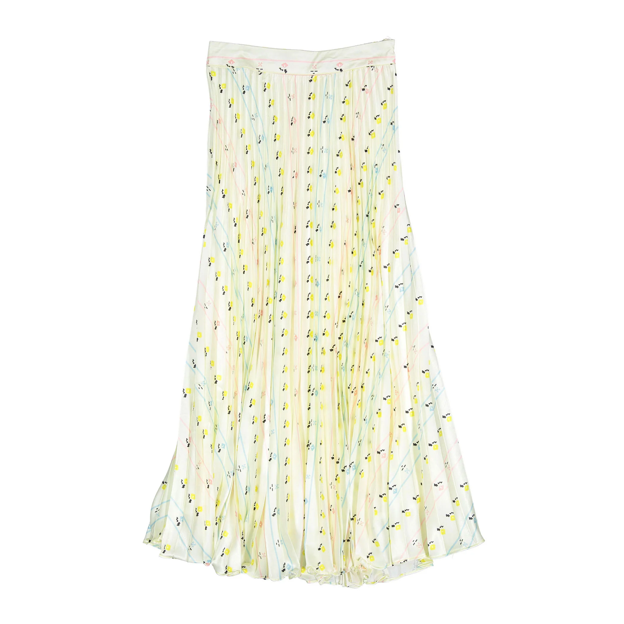 Ava and Lu Rainbow Effect Pleated Skirt